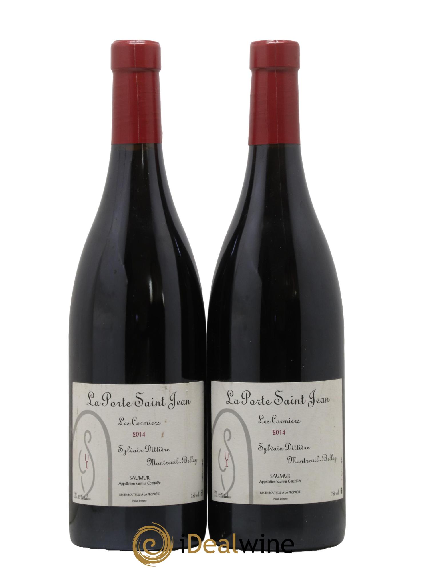 Saumur Les Cormiers La Porte Saint Jean 2014 - Lot de 2 bouteilles - 0