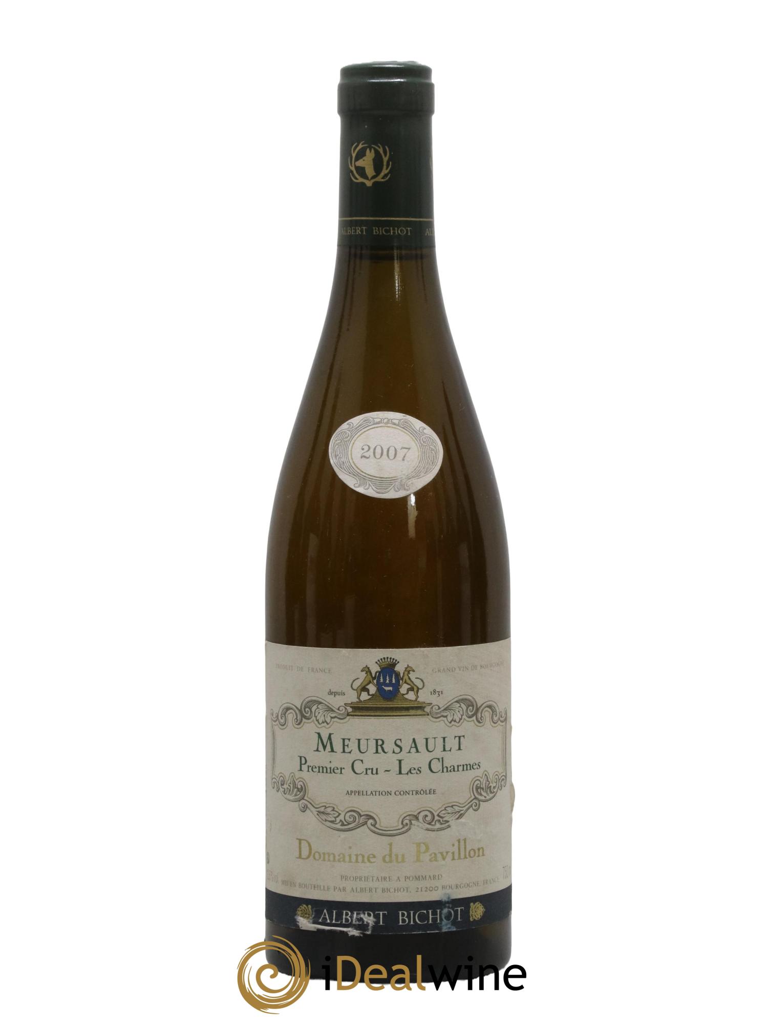 Meursault 1er Cru Charmes Domaine du Pavillon - Albert Bichot 2007 - Lot de 1 bouteille - 0