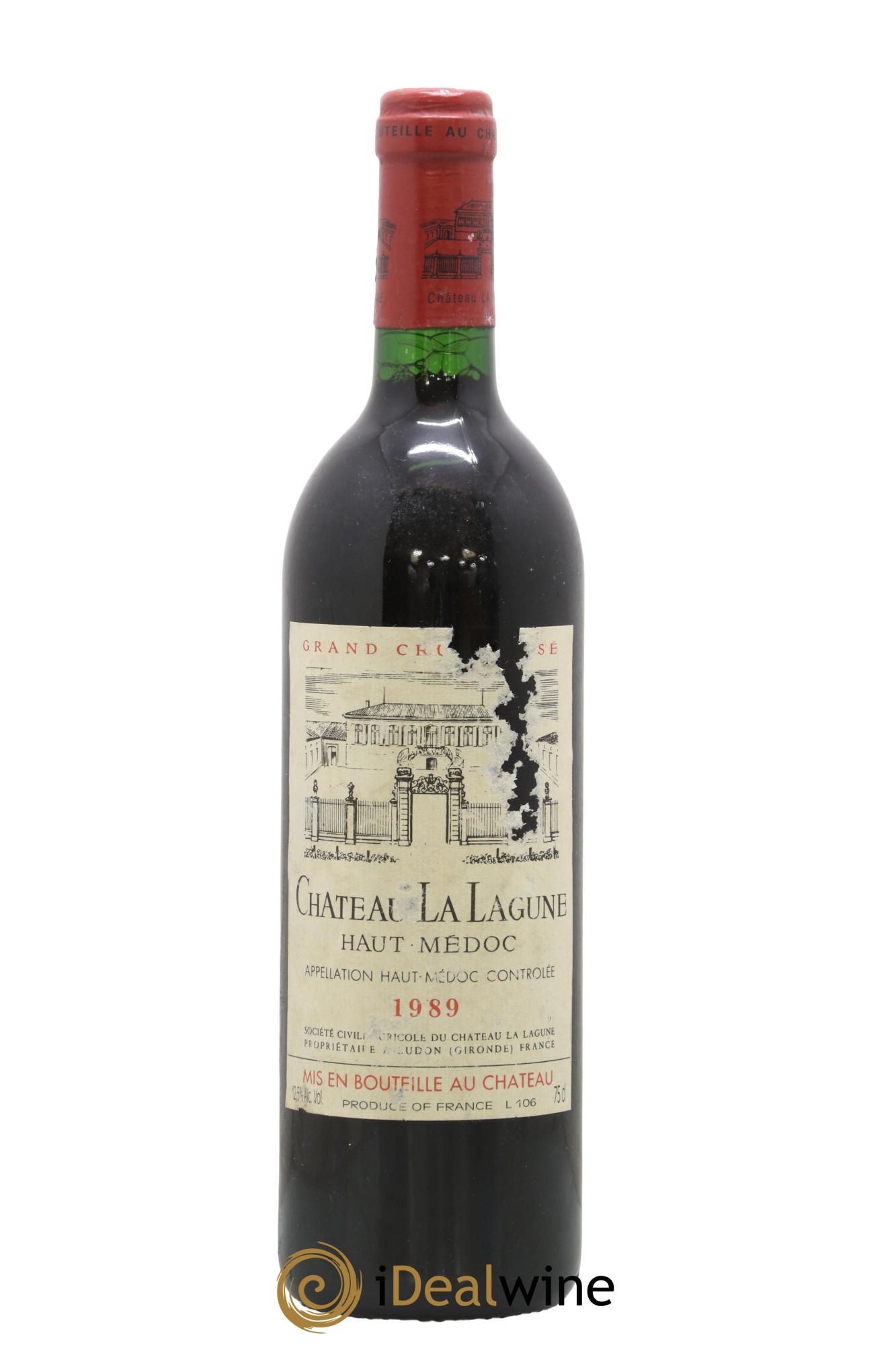 Château la Lagune 3ème Grand Cru Classé 1989 - Lot de 1 bouteille - 0