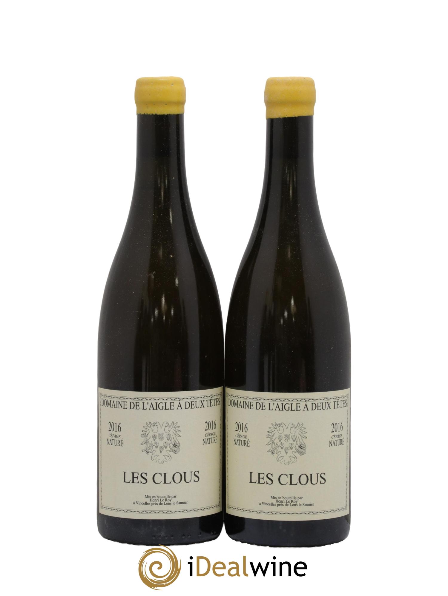 Arbois Les Clous Aigles à Deux Têtes 2016 - Lot de 2 bouteilles - 0