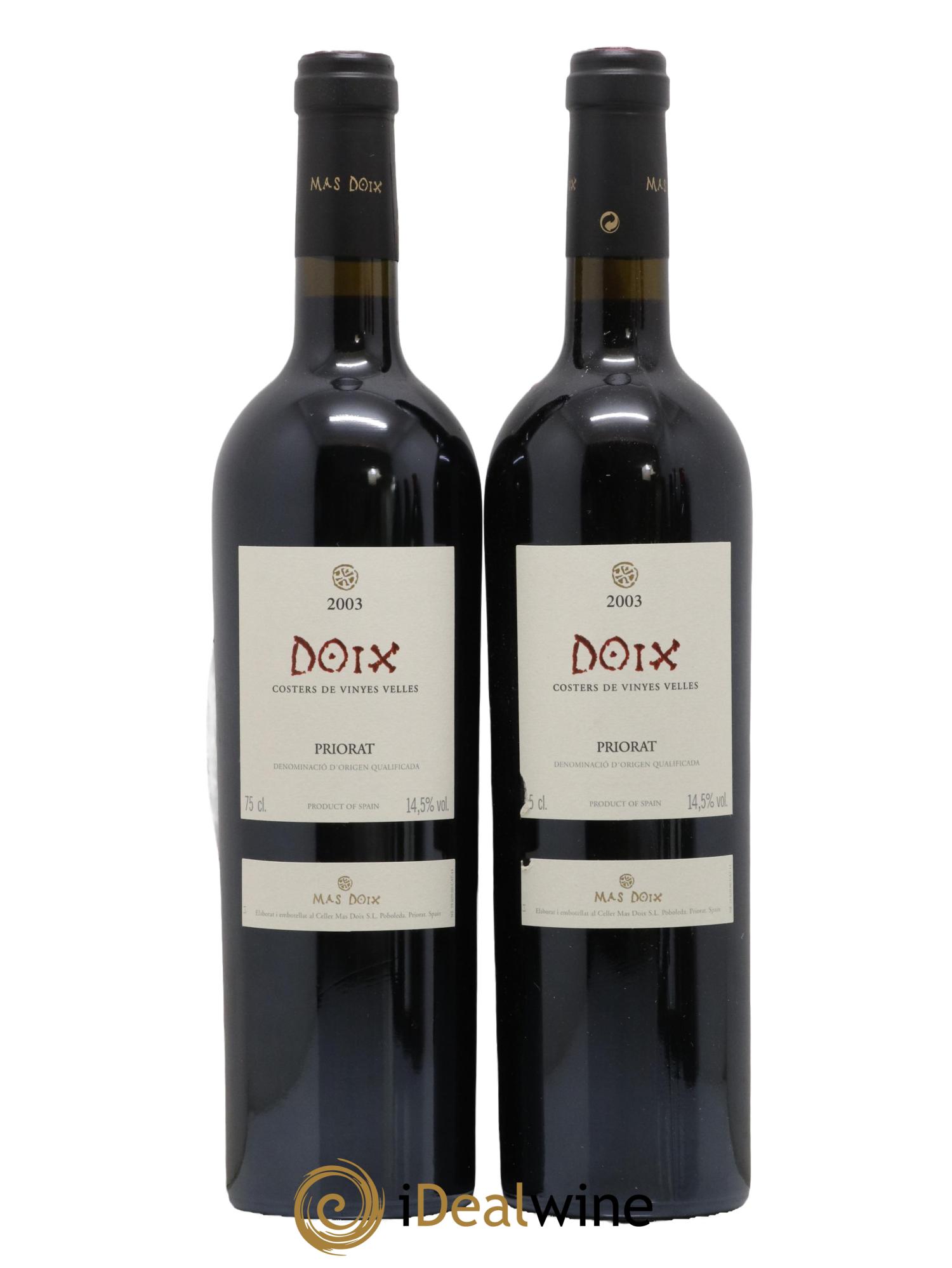 Priorat Mas Doix DOCA Doix 2003 - Lotto di 2 bottiglie - 0