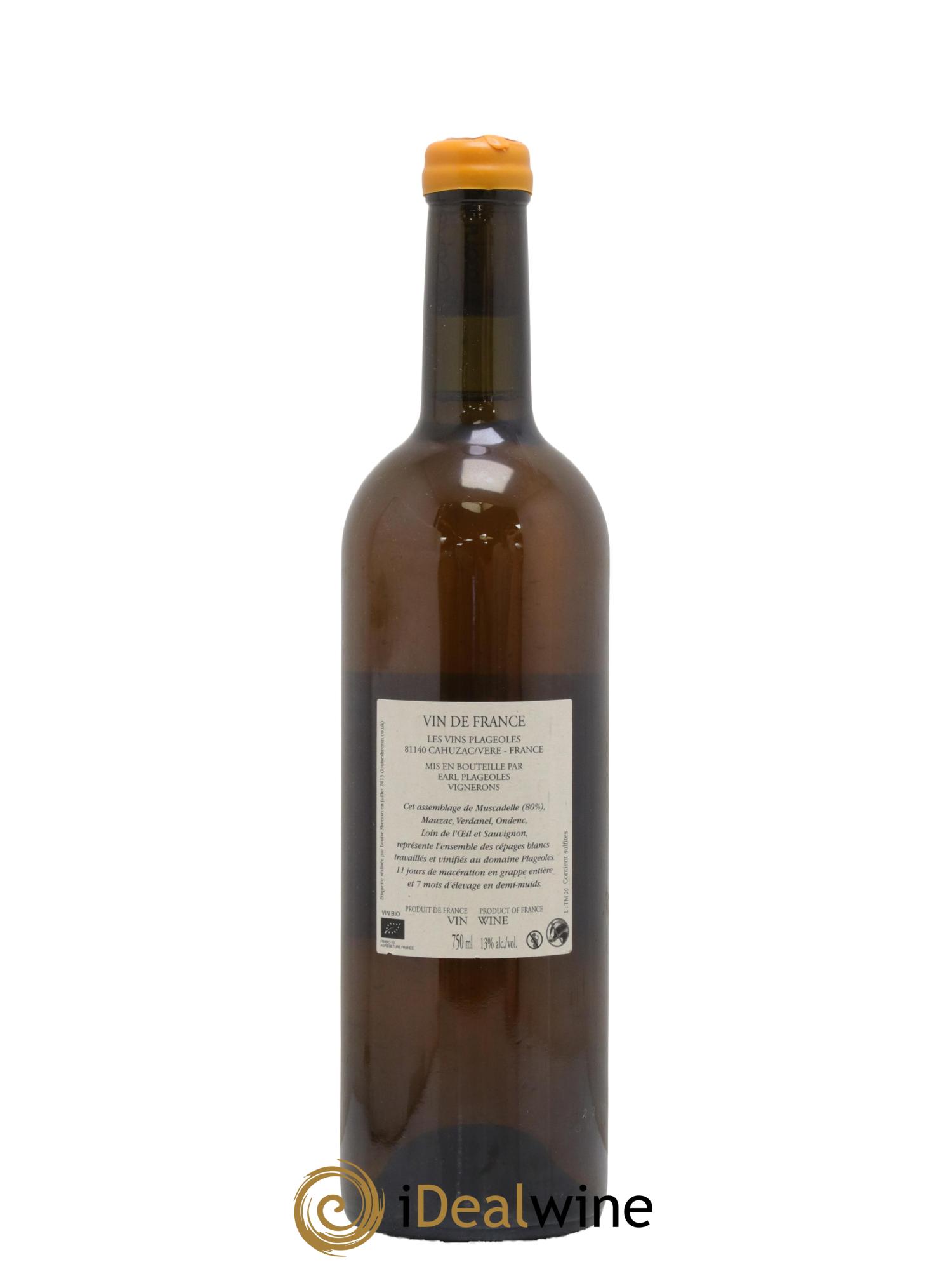 Vin de France Terrorists Domaine Plageoles 2020 - Lot de 1 bouteille - 1
