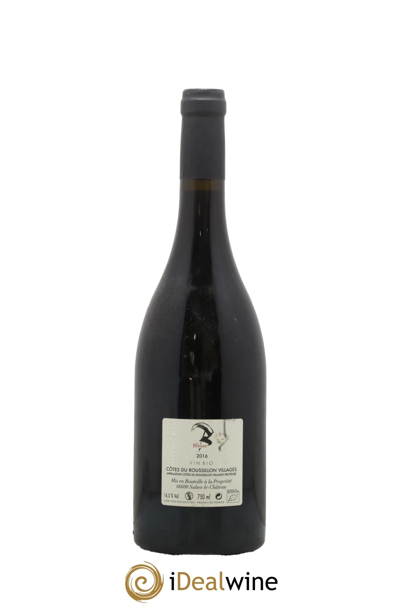 Côtes du Roussillon Clos de la Bresse 2016 - Lot de 1 bouteille - 1