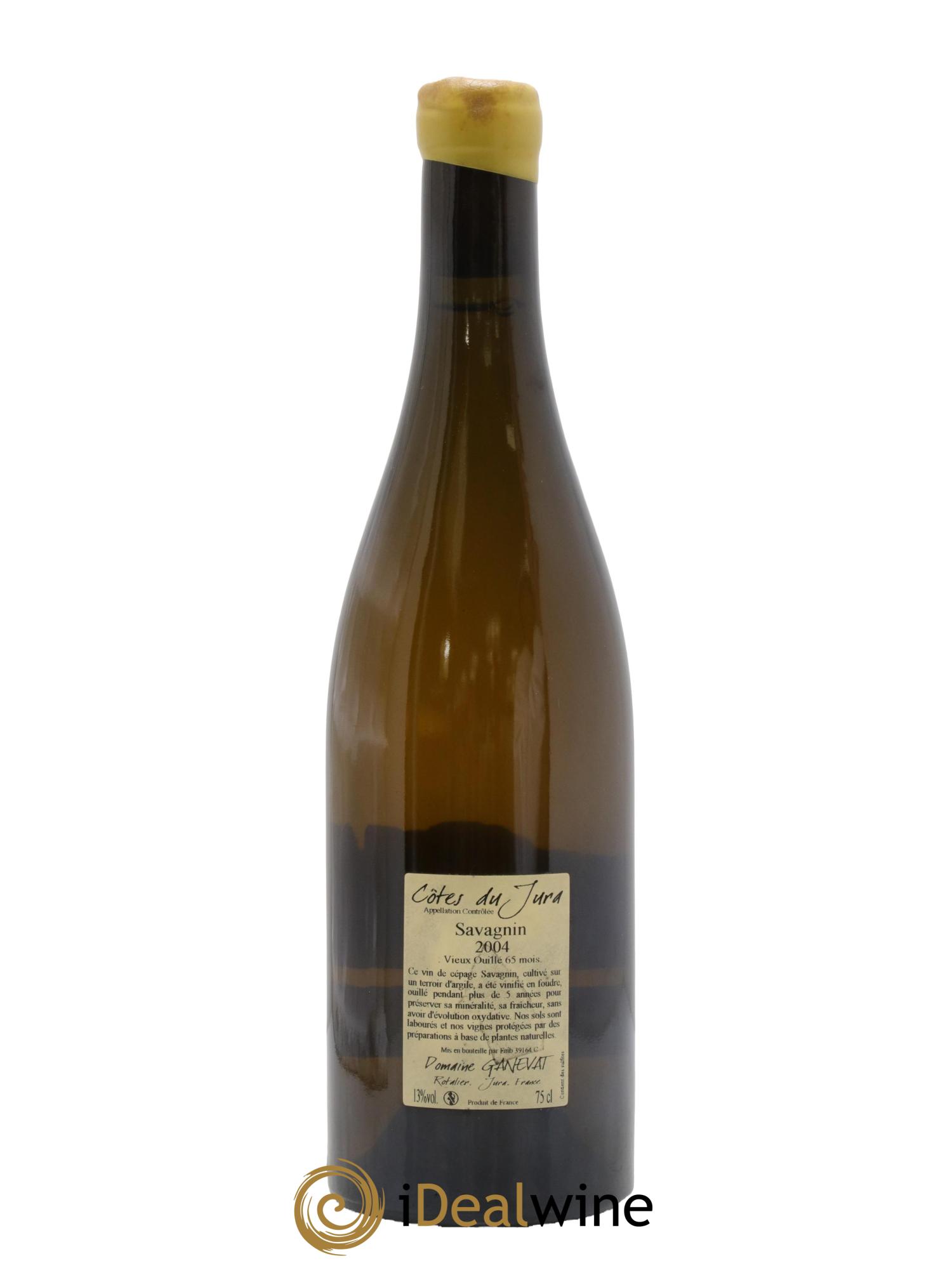 Côtes du Jura Savagnin Schiste Anne et Jean François Ganevat 2004 - Posten von 1 Flasche - 1