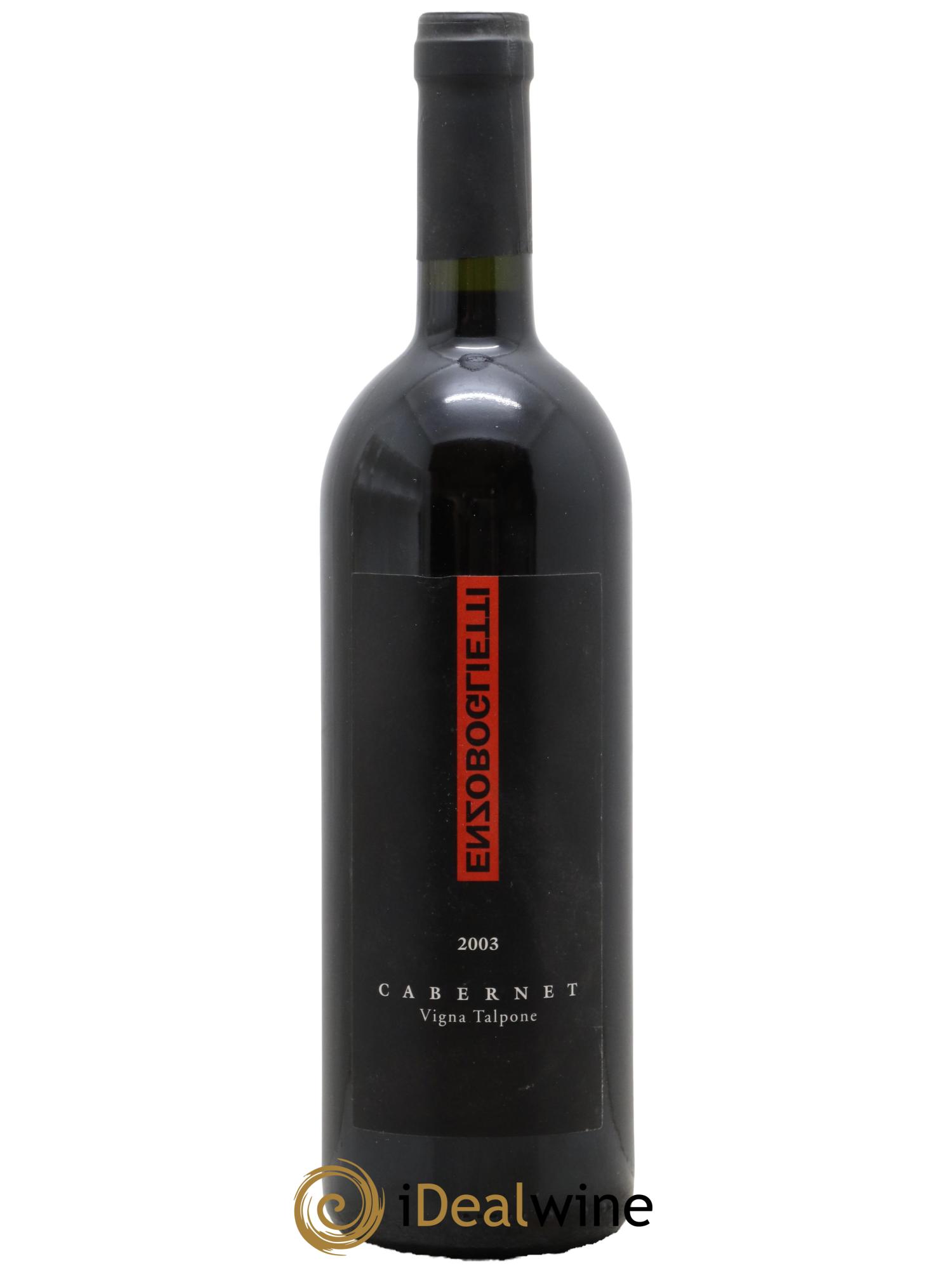 Langhe DOC Cabernet Sauvignon Vigna Talpone Boglietti 2003 - Lot de 1 bouteille - 0