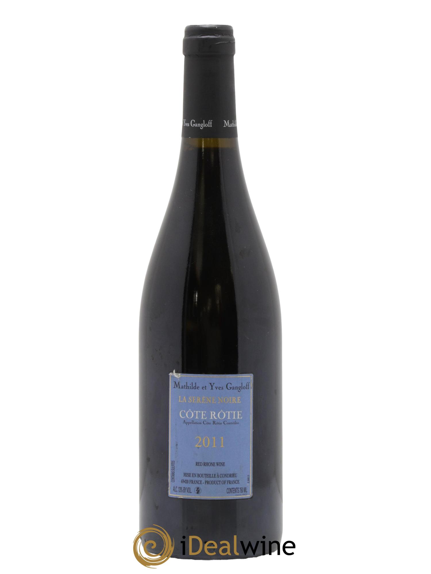 Côte-Rôtie La Sereine Noire Gangloff (Domaine) 2011 - Lot de 1 bouteille - 1