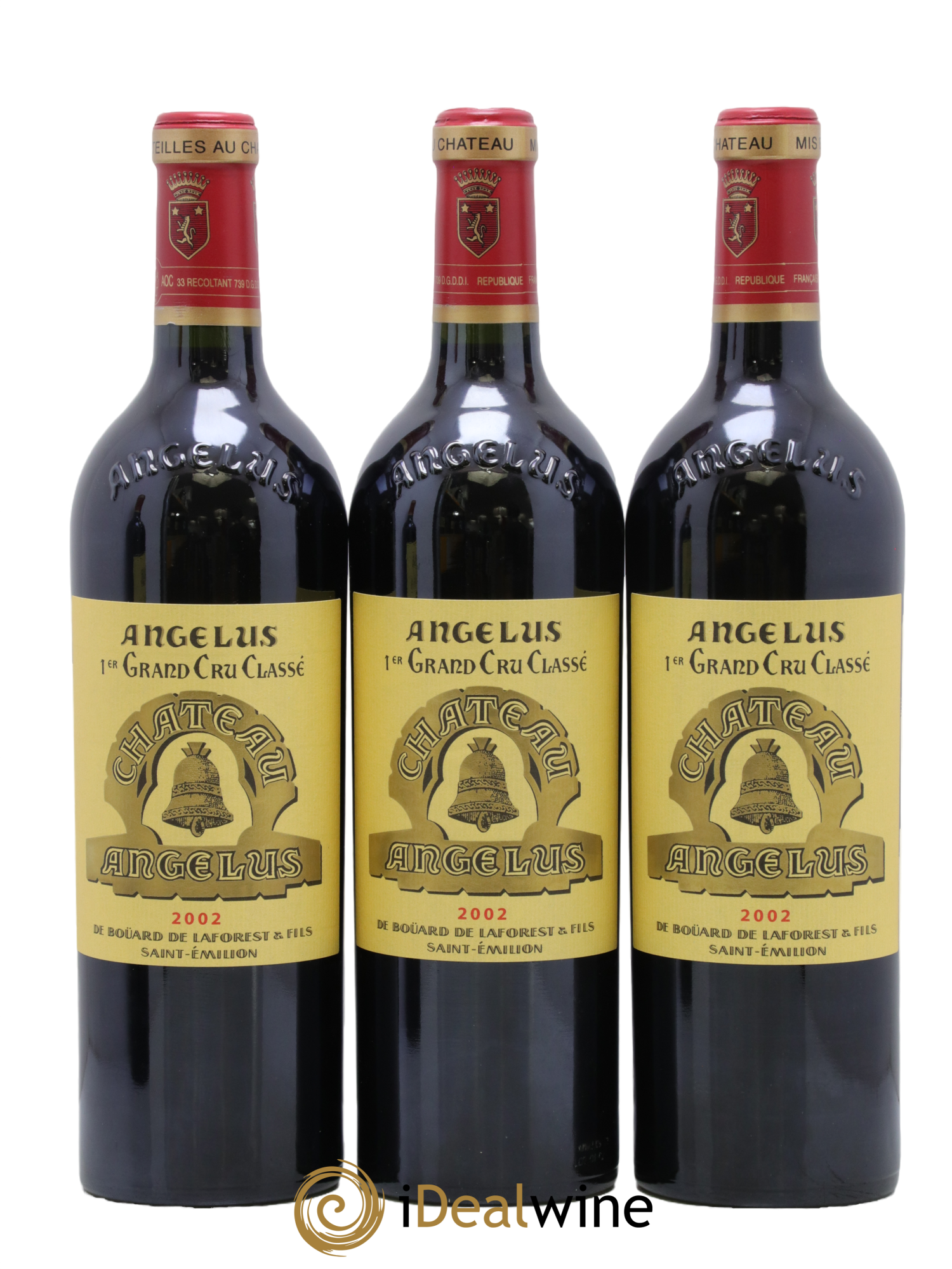 Château Angélus 1er Grand Cru Classé A 2002 - Lot of 12 bottles - 5