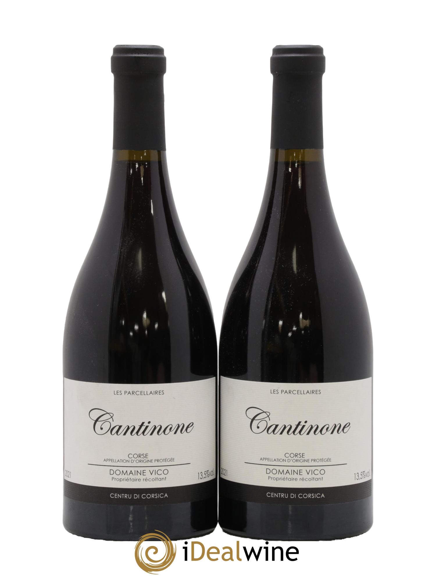 Vin de Corse Cantinone Domaine Vico 2021 - Lot de 2 bouteilles - 0