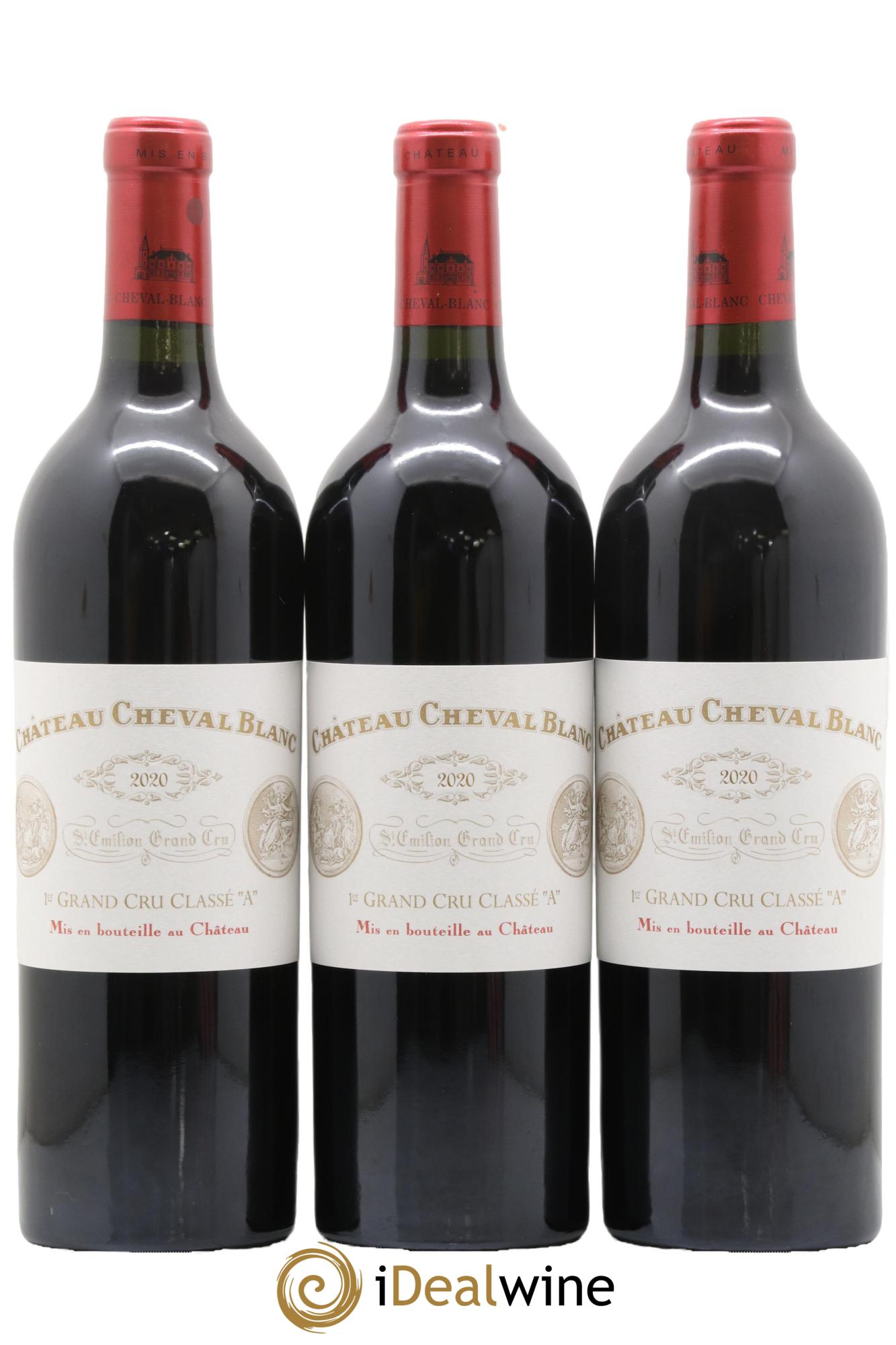 Château Cheval Blanc 1er Grand Cru Classé A 2020 - Lotto di 6 bottiglie - 3