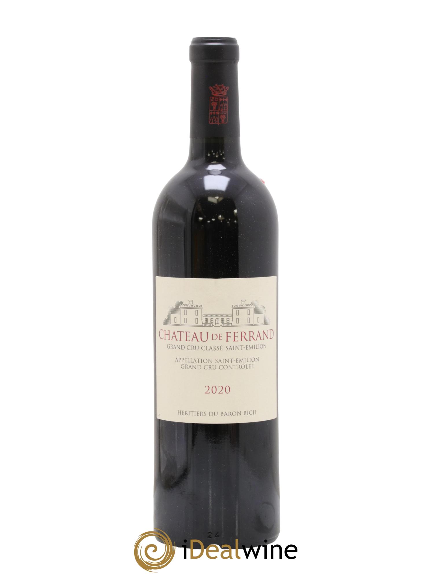 Château de Ferrand Grand Cru Classé 2020 - Lot de 1 bouteille - 0
