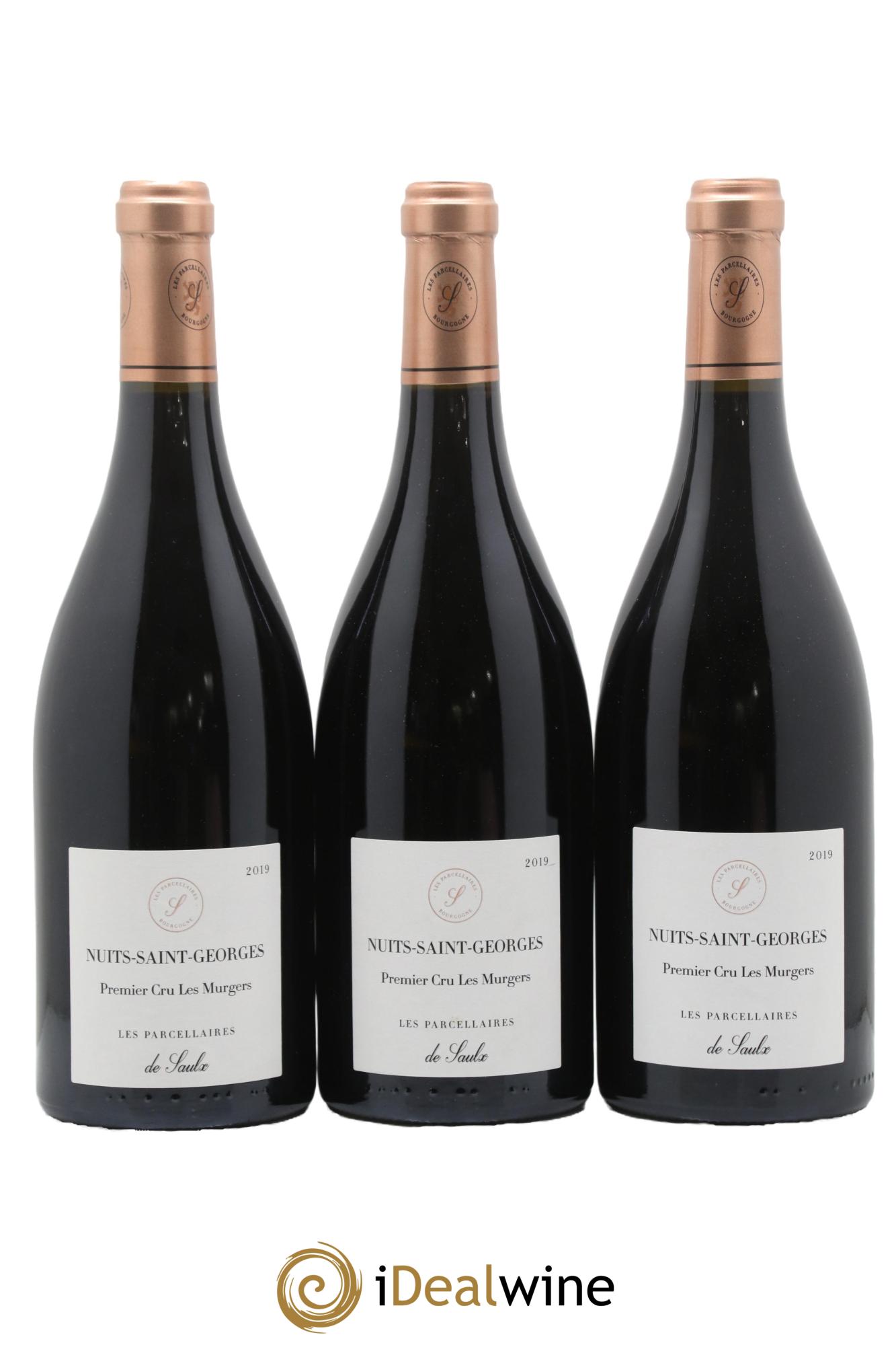 Nuits-Saint-Georges 1er Cru Les Murgers Les Parcellaire De Saulx 2019 - Lot de 3 bouteilles - 0