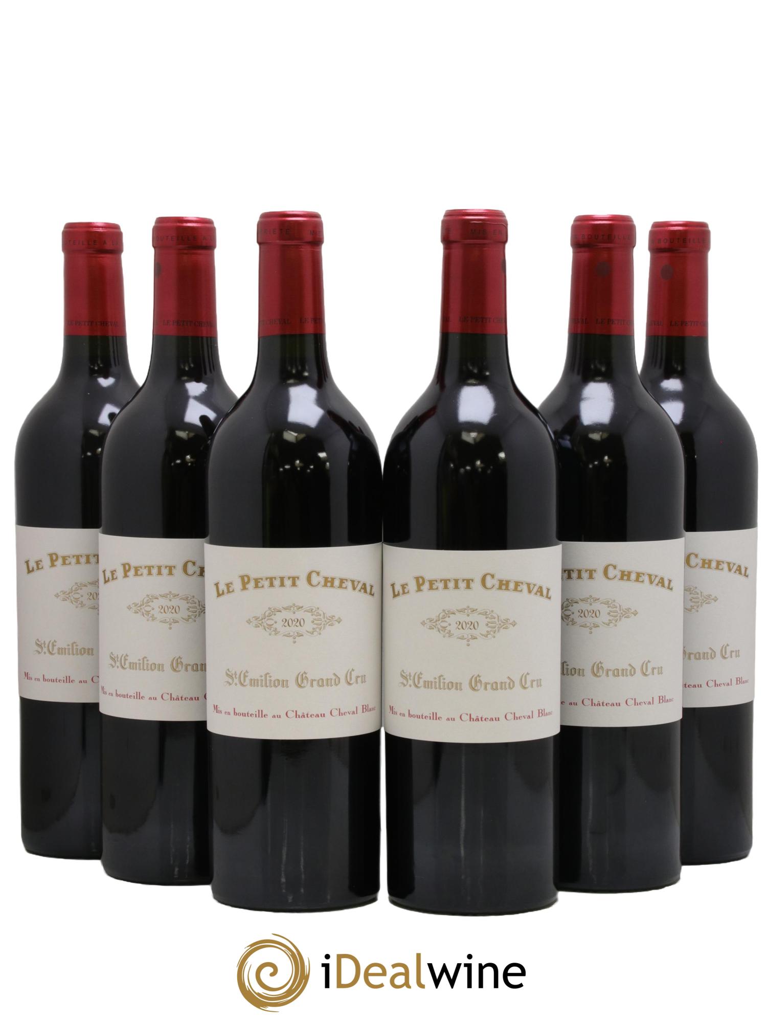Le Petit Cheval Second Vin 2020 - Lot de 6 bouteilles - 0