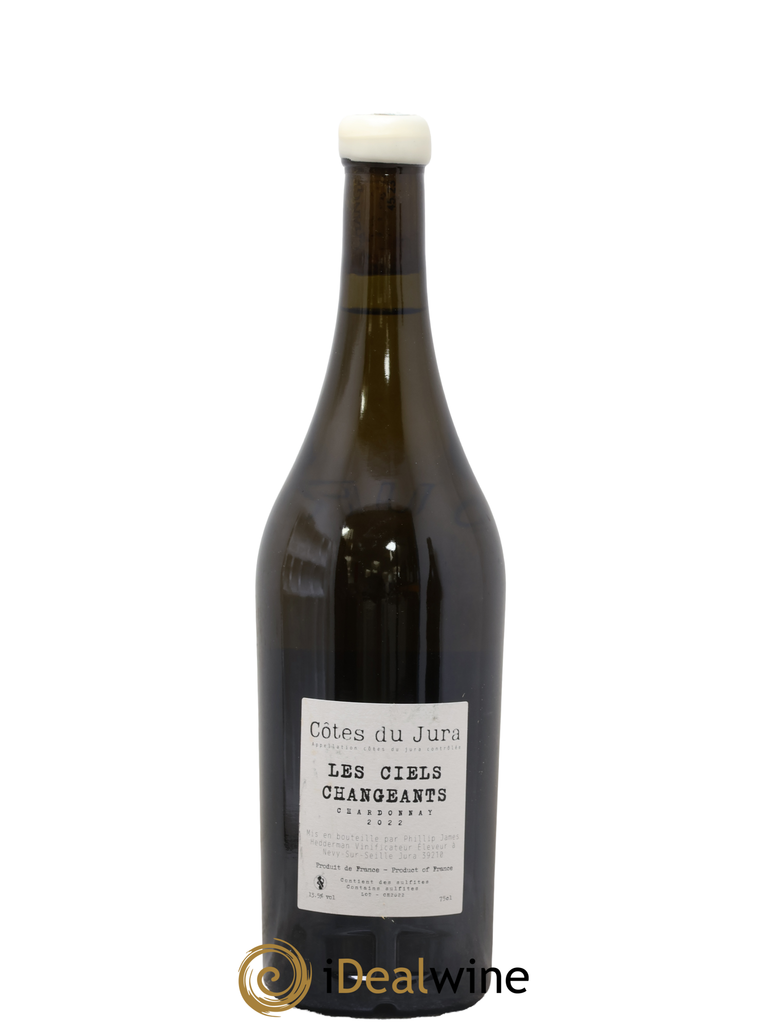 Côtes du Jura Chardonnay Les Ciels Changeants 2022 - Lot of 1 bottle - 1