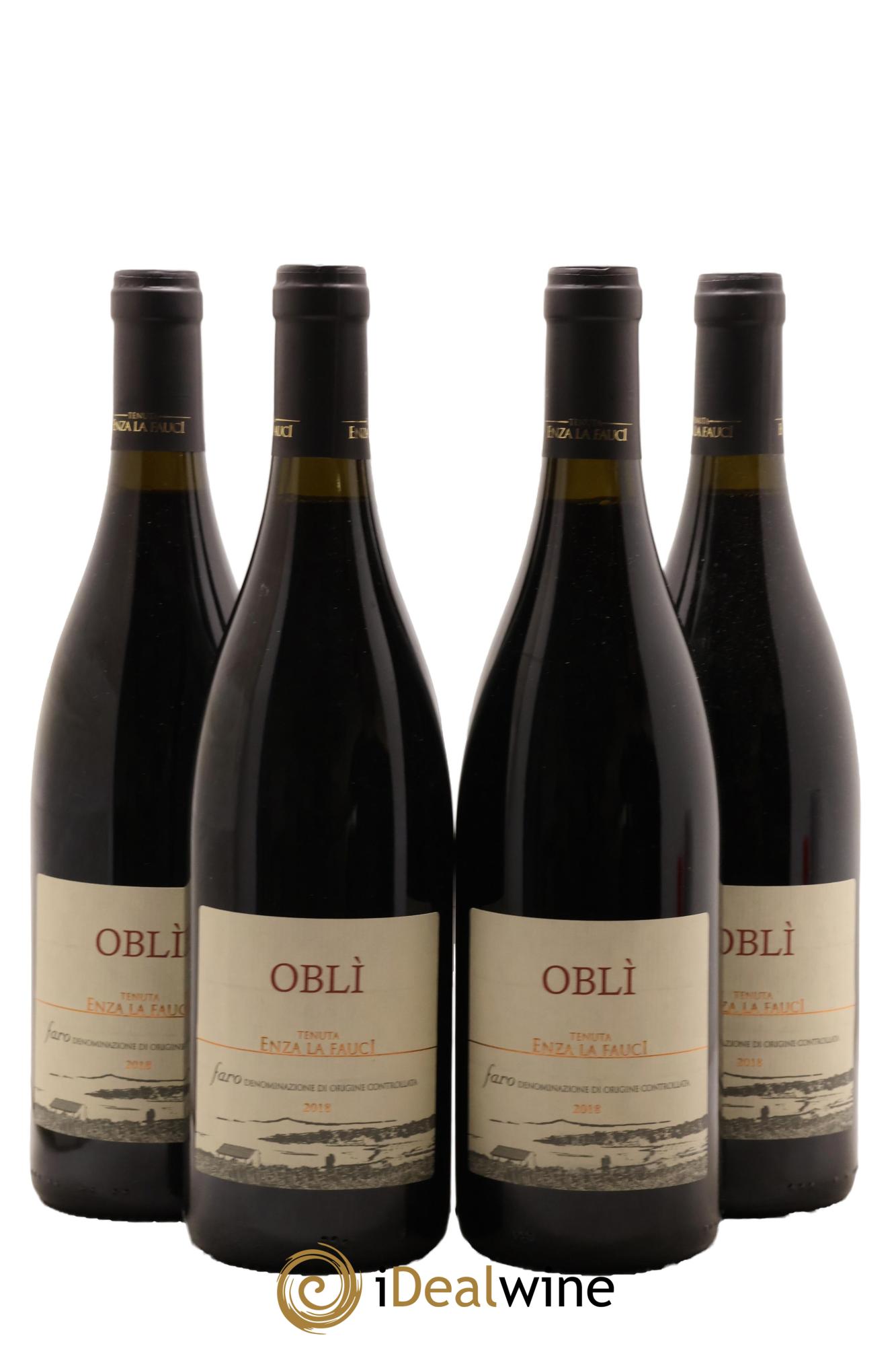 Italie Faro DOC Obli Tenuta Enza la Fauci 2018 - Lot de 4 bouteilles - 0