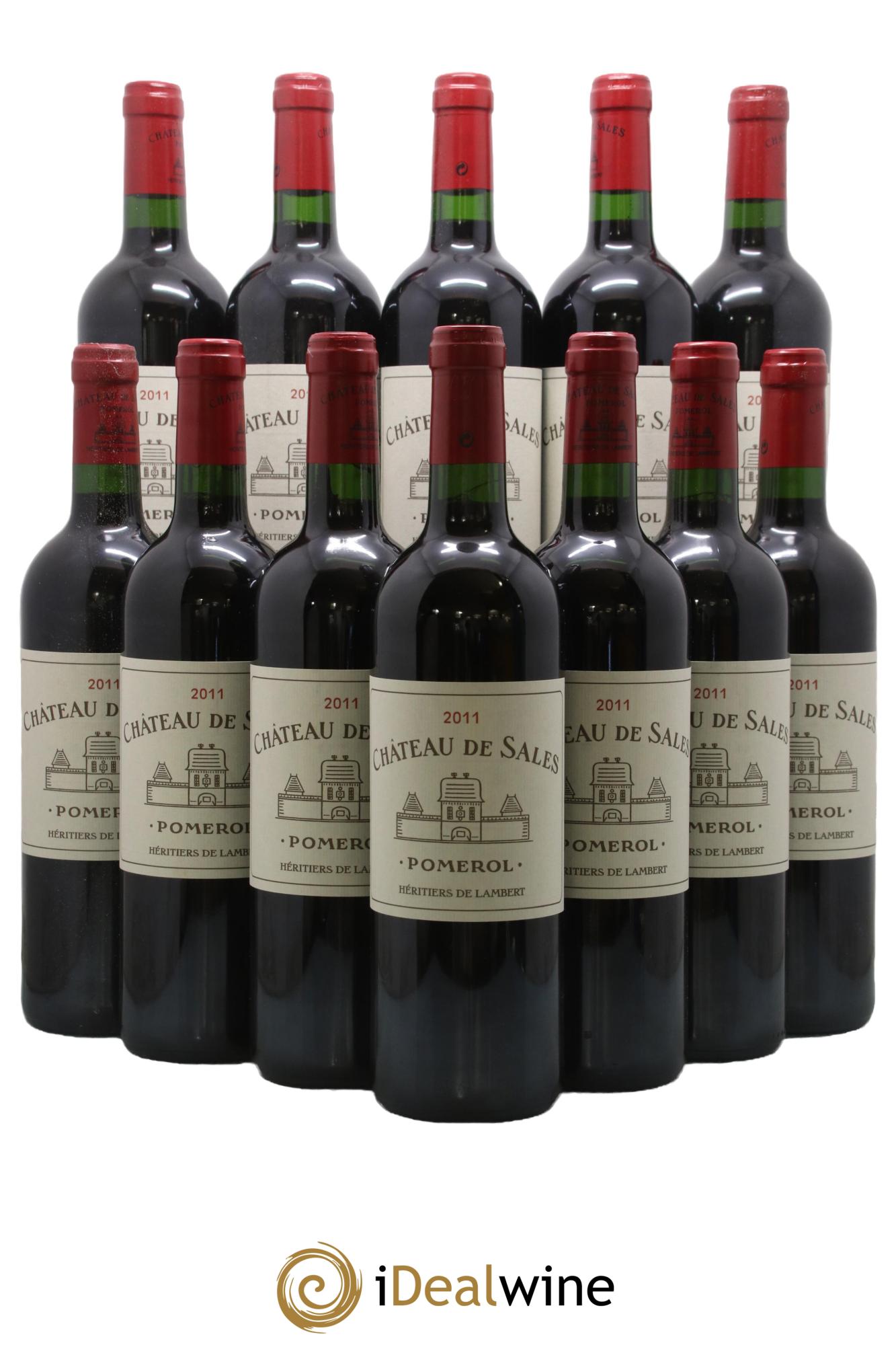 Château de Sales 2011 - Posten von 12 Flaschen - 0