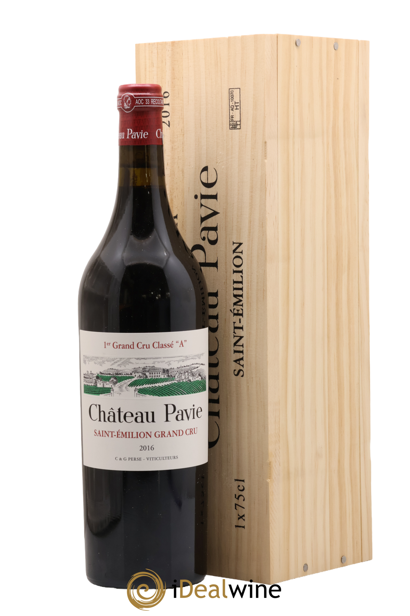 Château Pavie 1er Grand Cru Classé A 2016 - Posten von 1 Flasche - 0