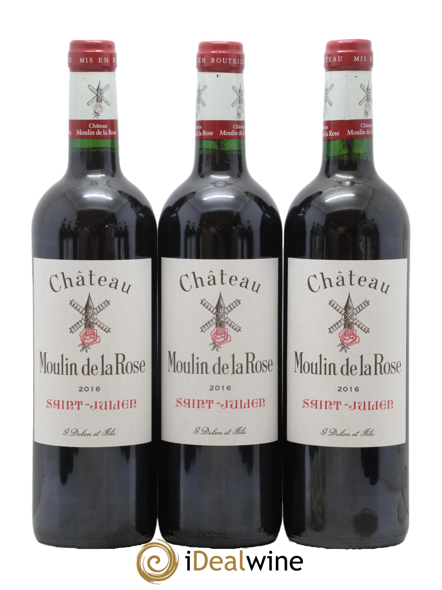Château Moulin de la Rose Cru Bourgeois 2016 - Lot de 12 bouteilles - 3
