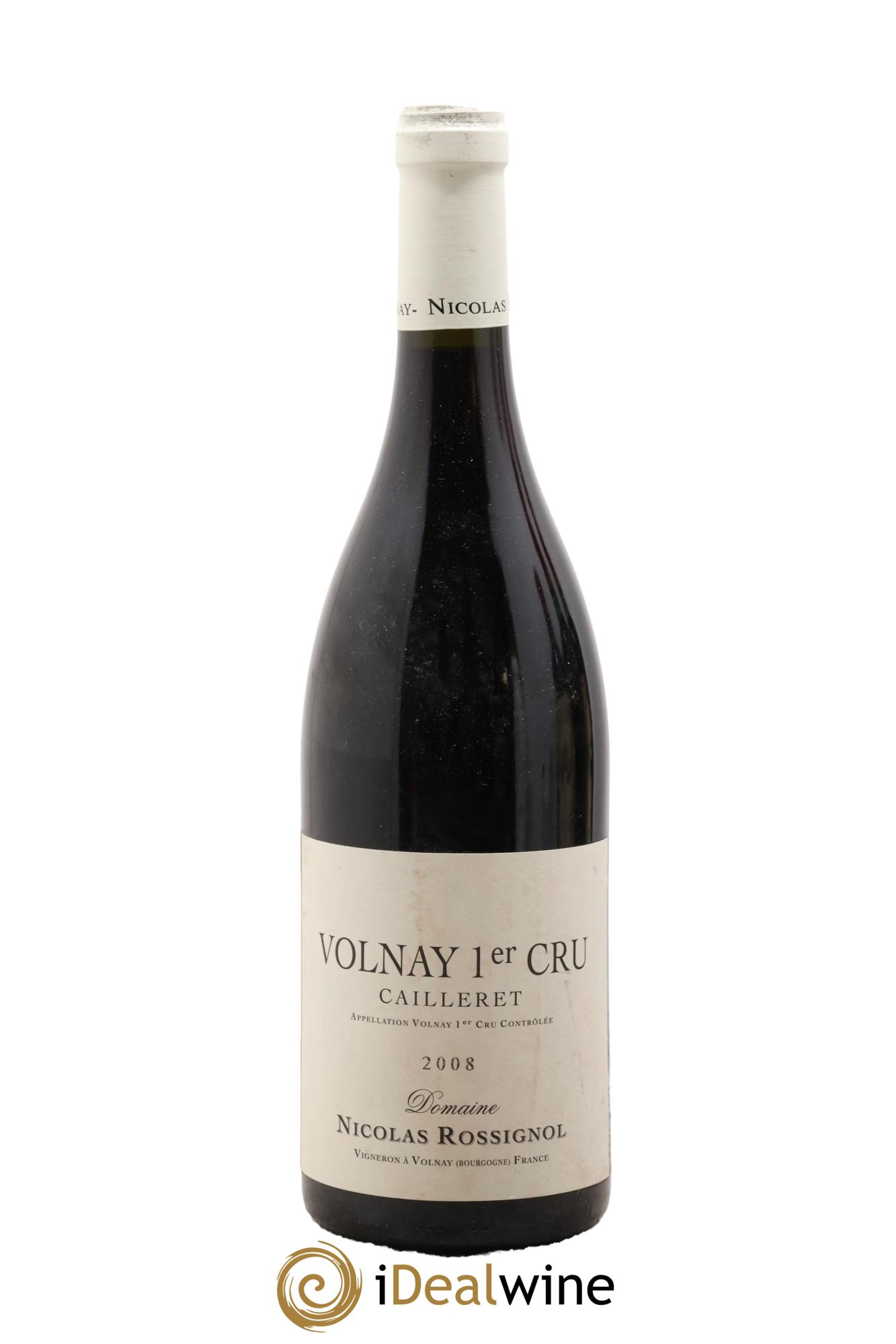 Volnay 1er Cru Caillerets Nicolas Rossignol 2008 - Lot de 1 bouteille - 0