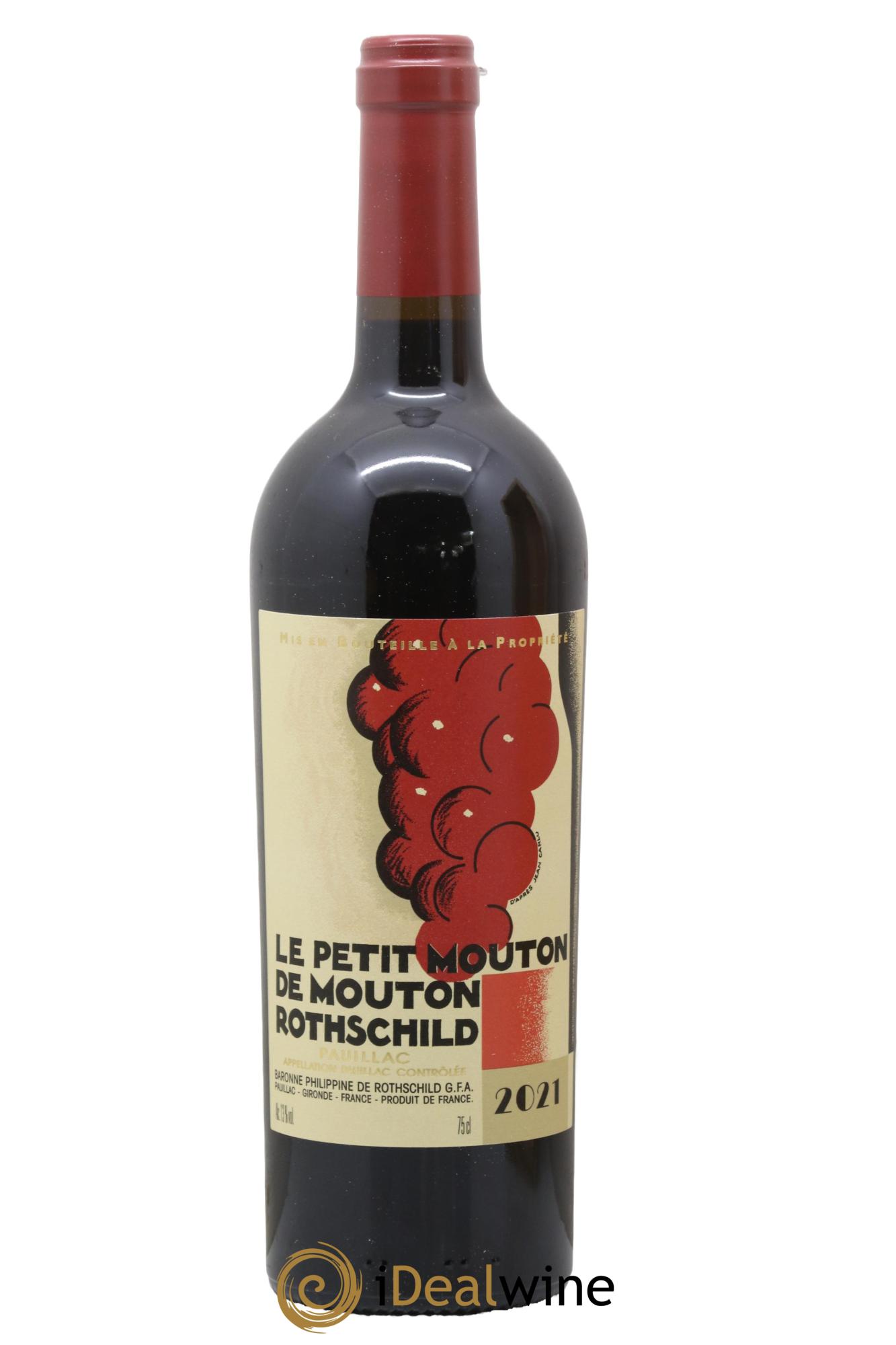 Petit Mouton Second Vin 2021 - Lotto di 1 bottiglia - 1