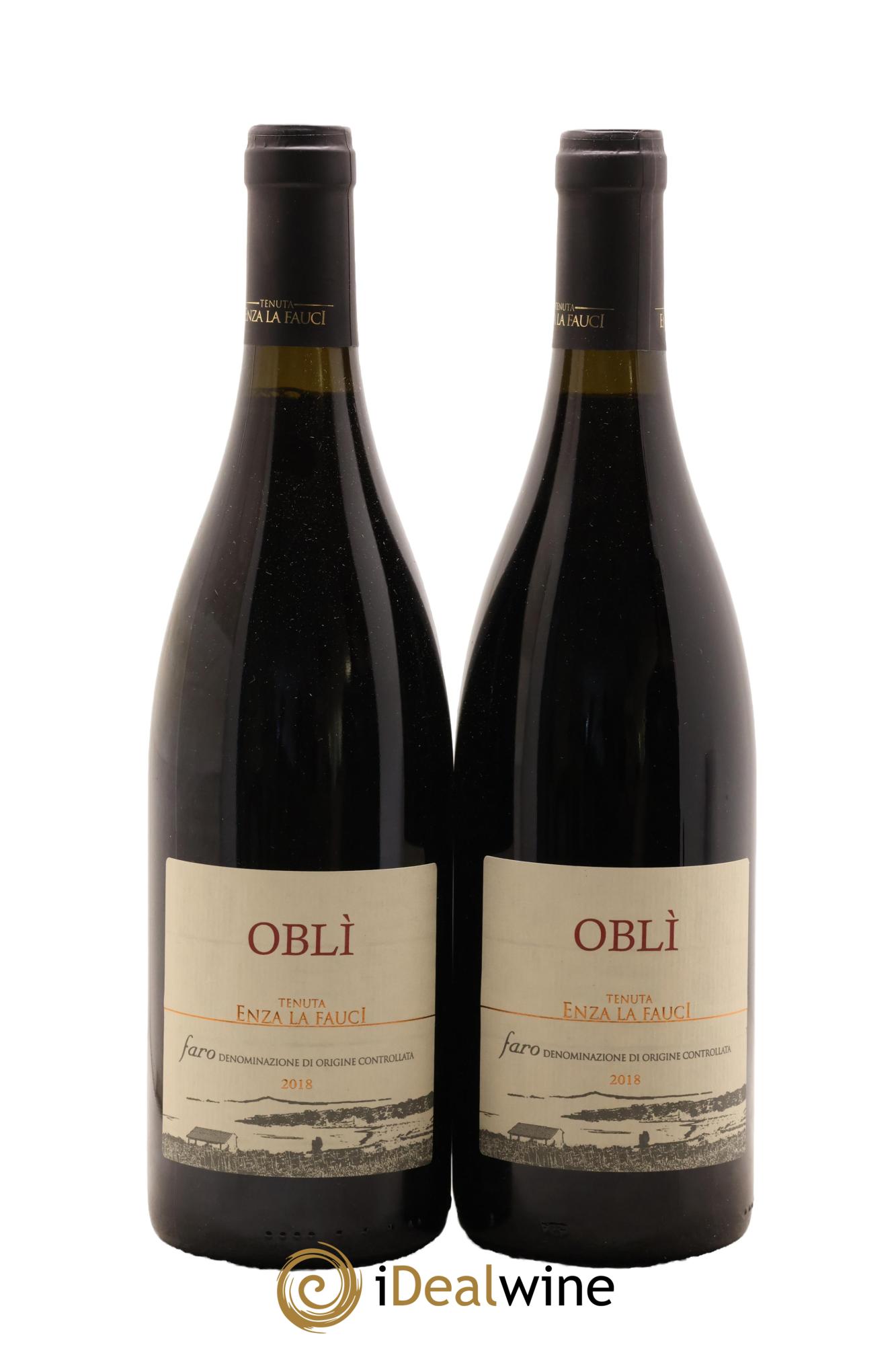Italie Faro DOC Obli Tenuta Enza la Fauci 2018 - Lot de 2 bouteilles - 0