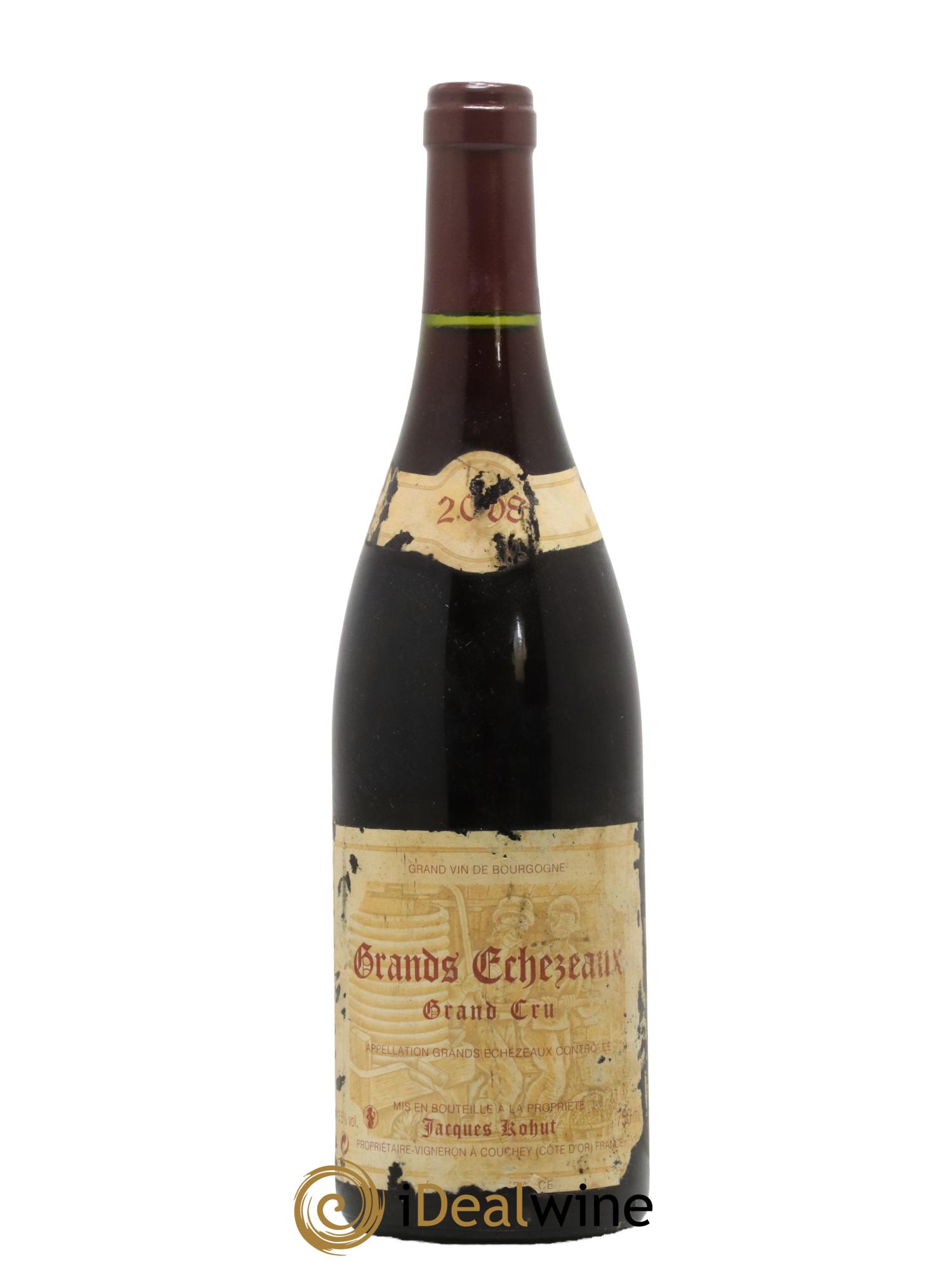 Grands-Echezeaux Grand Cru Domaine Jacques Kohut 2008 - Lot de 1 bouteille - 0