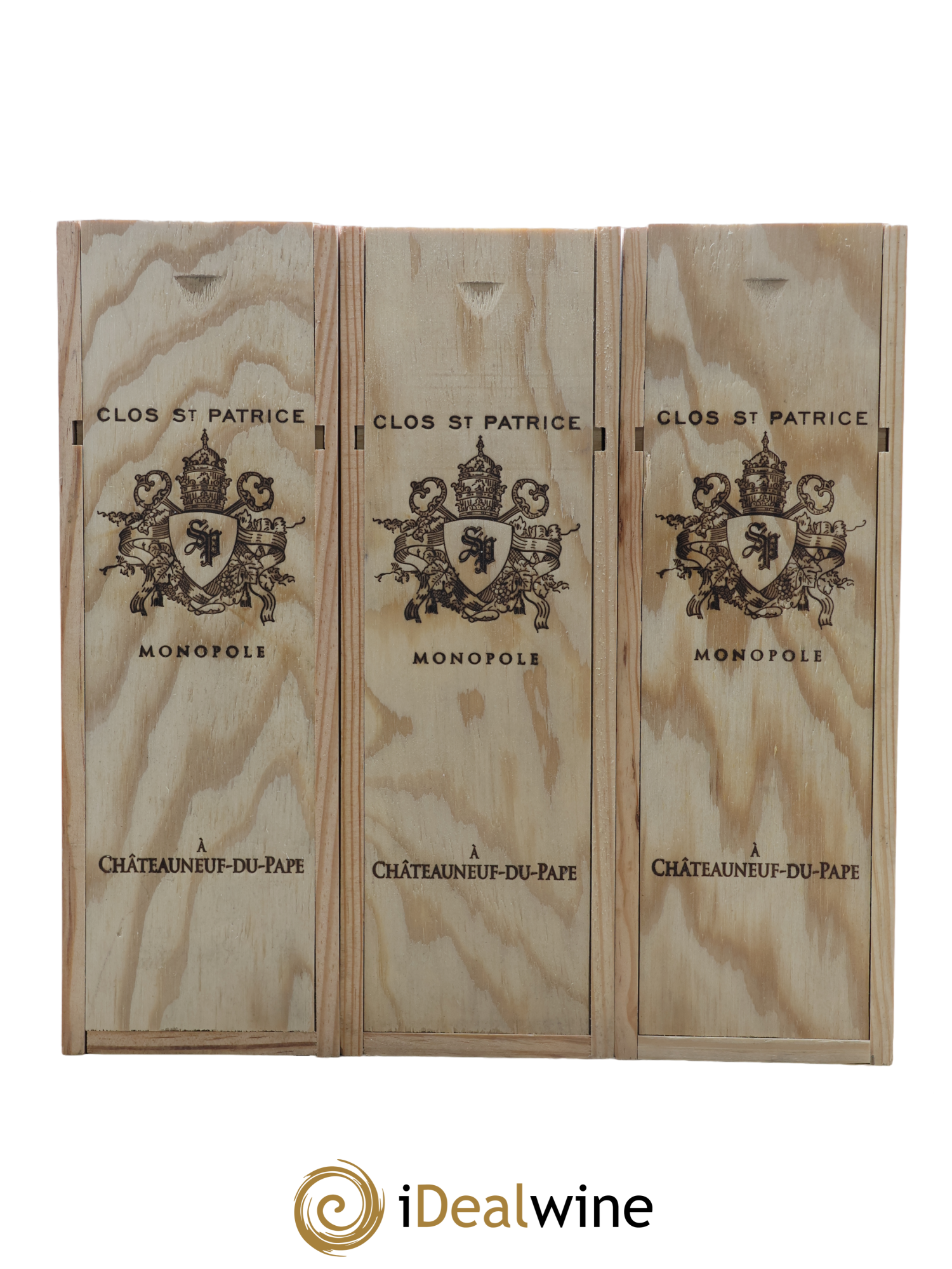 Châteauneuf-du-Pape Clos Saint-Patrice 2018 - Lot of 3 bottles - 1
