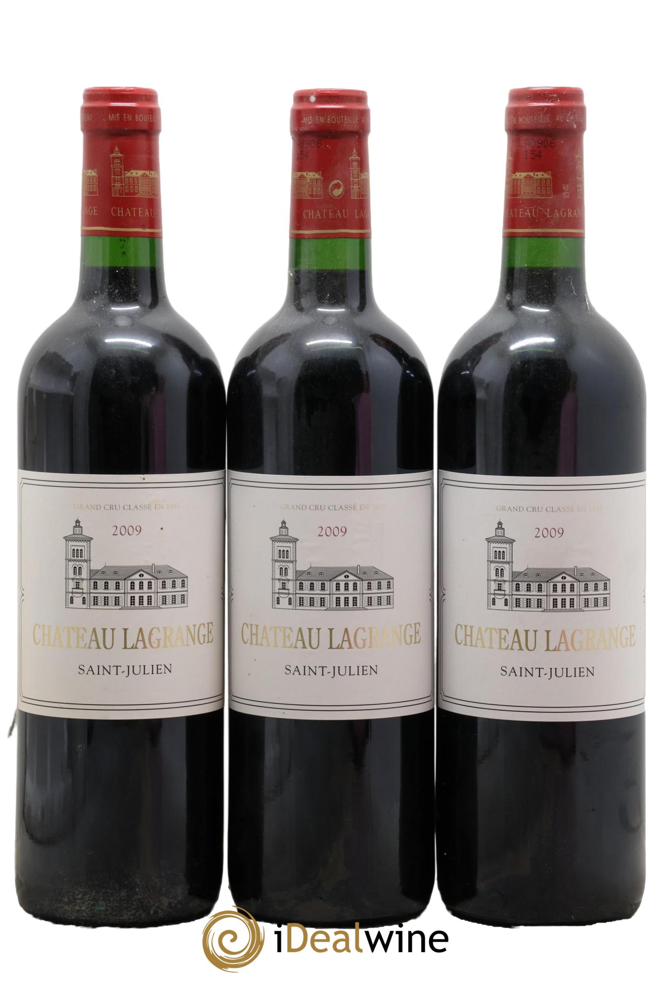 Château Lagrange 3ème Grand Cru Classé 2009 - Lot of 3 bottles - 0