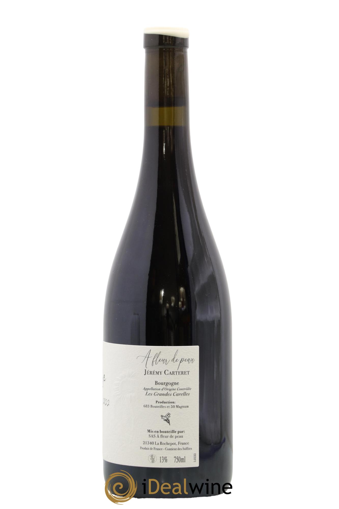 Bourgogne Caresse Les Grandes Carelles Jérémy Carteret 2022 - Lot of 1 bottle - 1