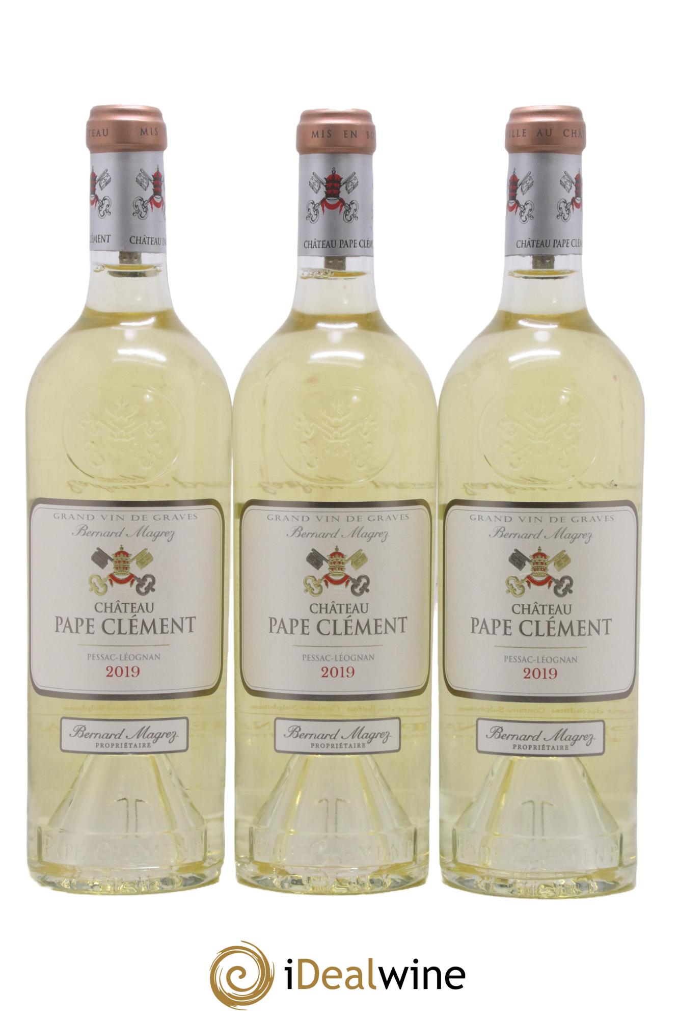 Château Pape Clément 2019 - Lot of 3 bottles - 0