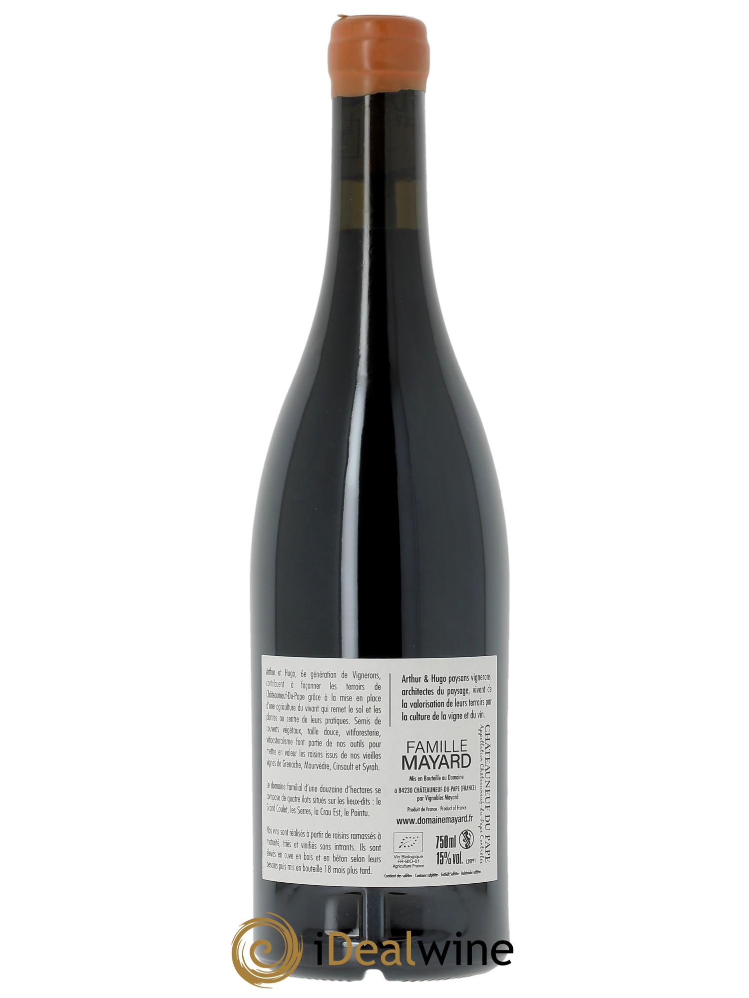 Châteauneuf-du-Pape Mayard (Domaine) 2020 - Lot de 1 bouteille - 1