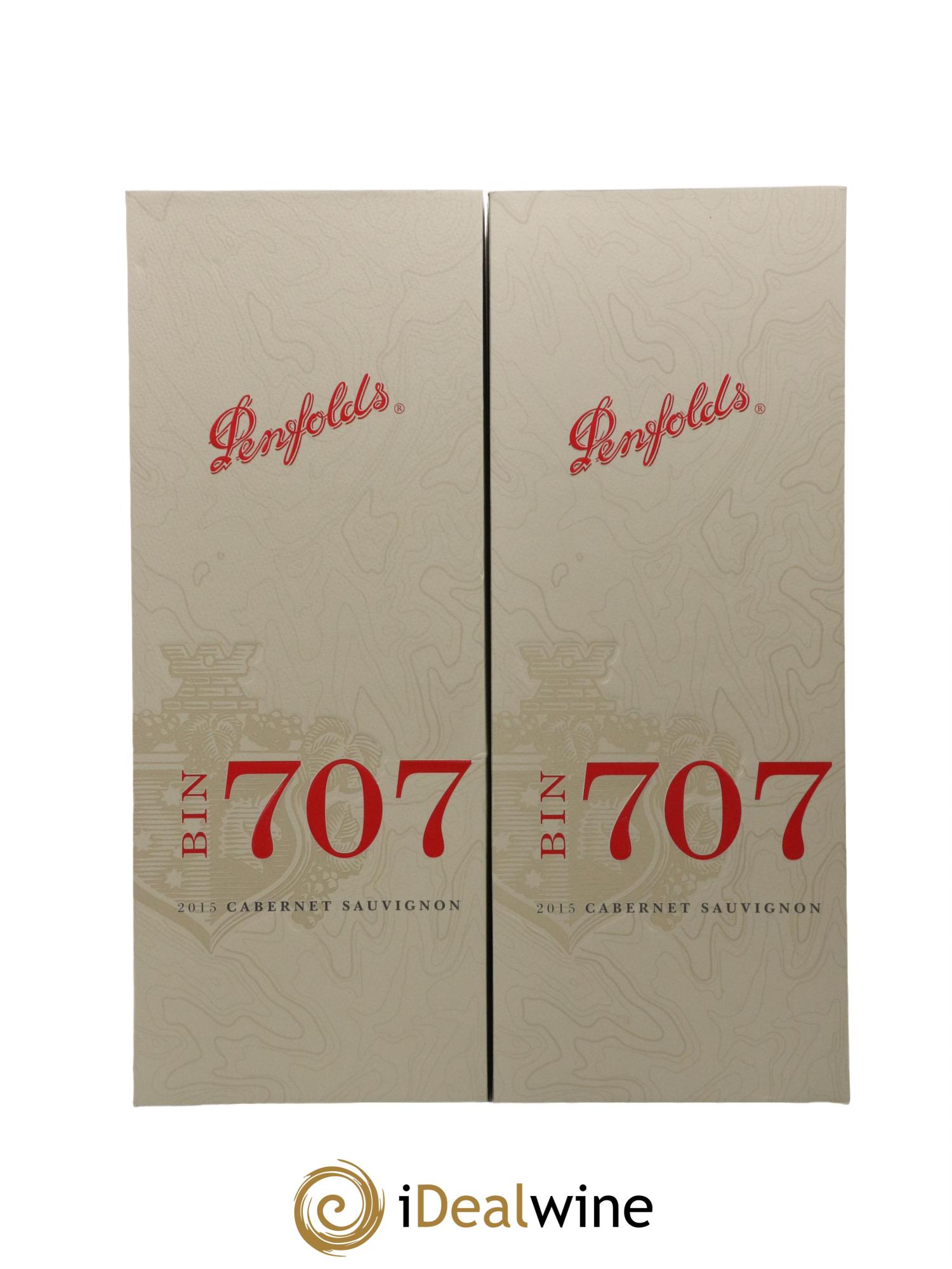 South Australia Penfolds Wines Bin 707 Cabernet Sauvignon 2015 - Lotto di 2 bottiglie - 2