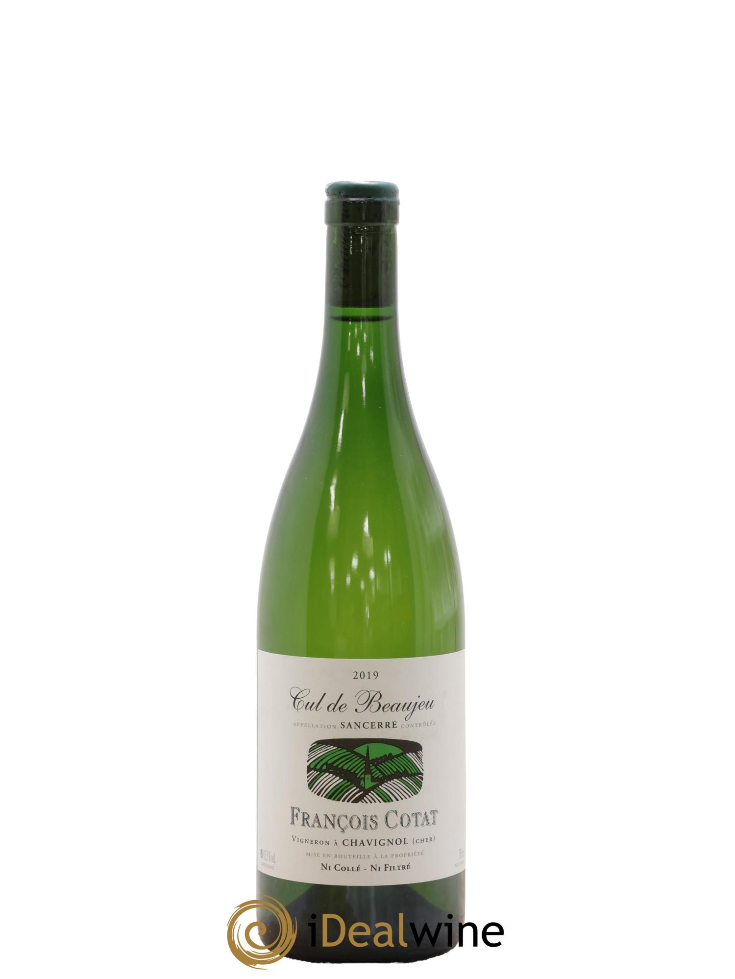 Sancerre Les Culs de Beaujeu François Cotat 2019 - Lot de 1 bouteille - 0