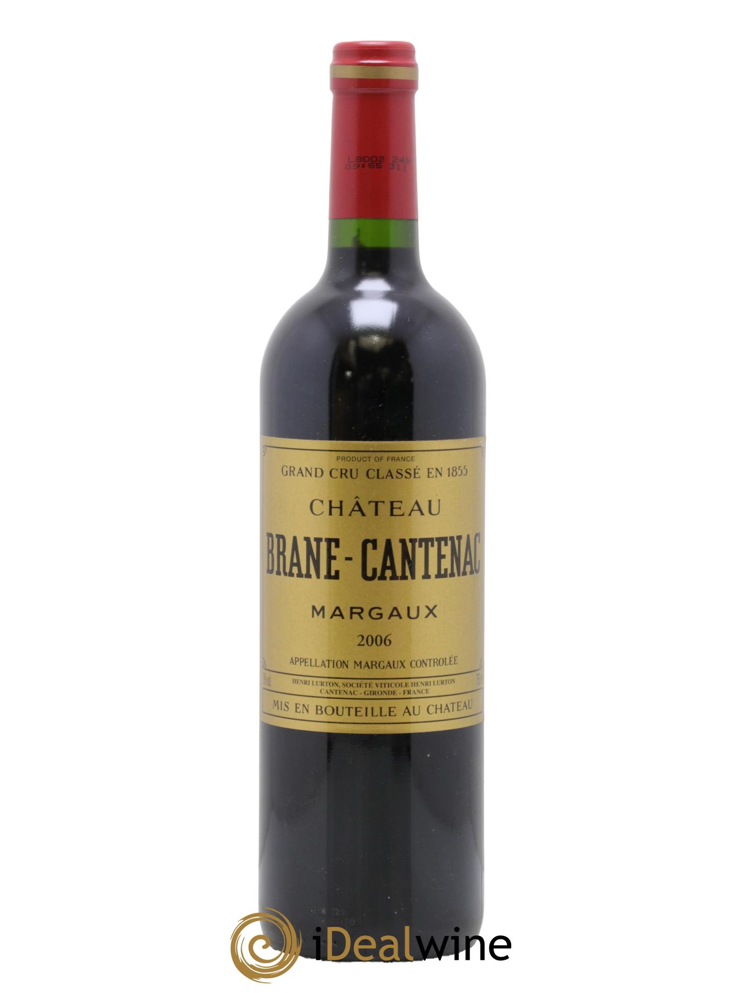 Château Brane Cantenac 2ème Grand Cru Classé 2006 - Lot of 1 bottle - 0
