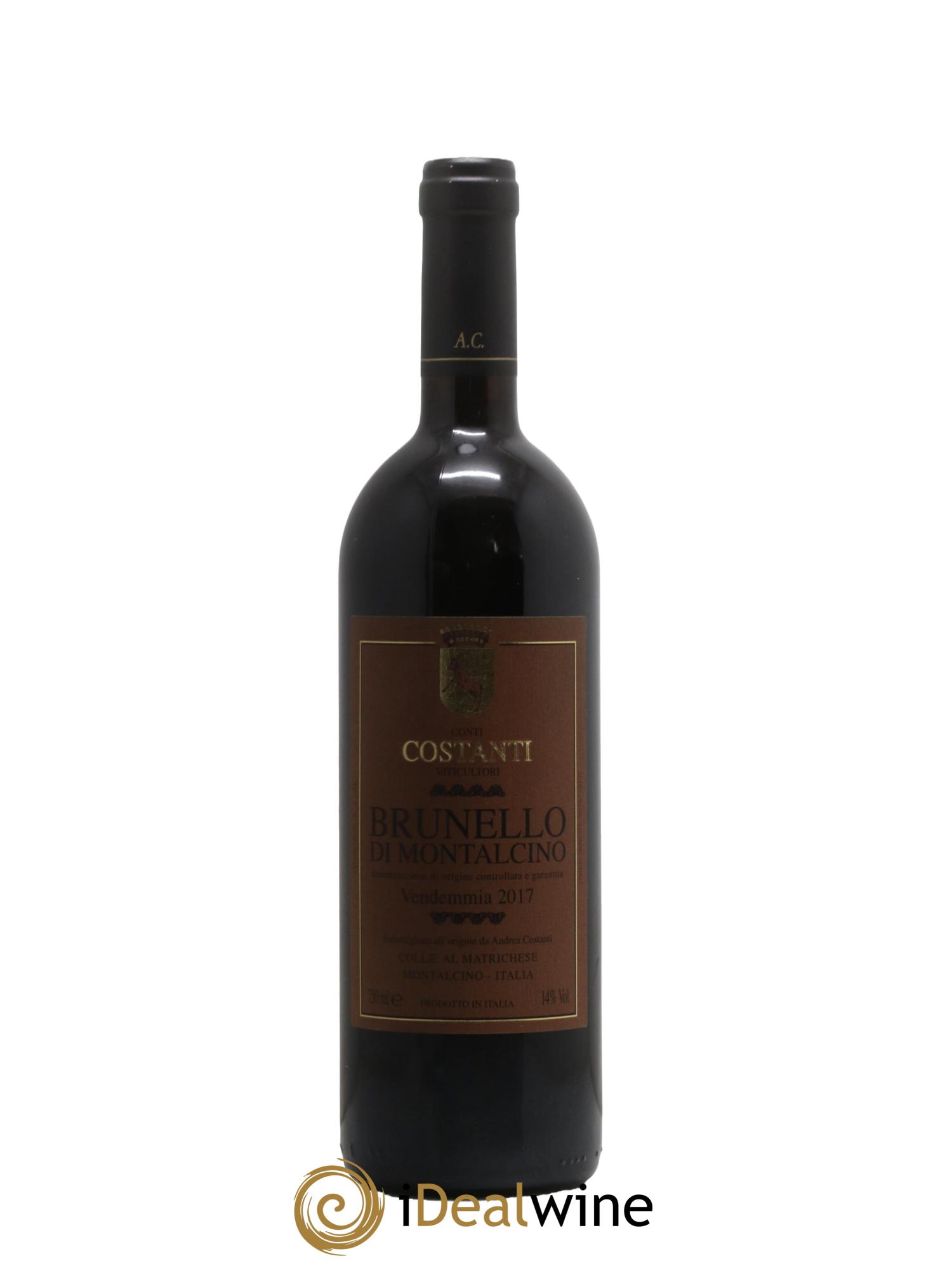 Brunello di Montalcino DOCG Conti Costanti 2017 - Lotto di 1 bottiglia - 0