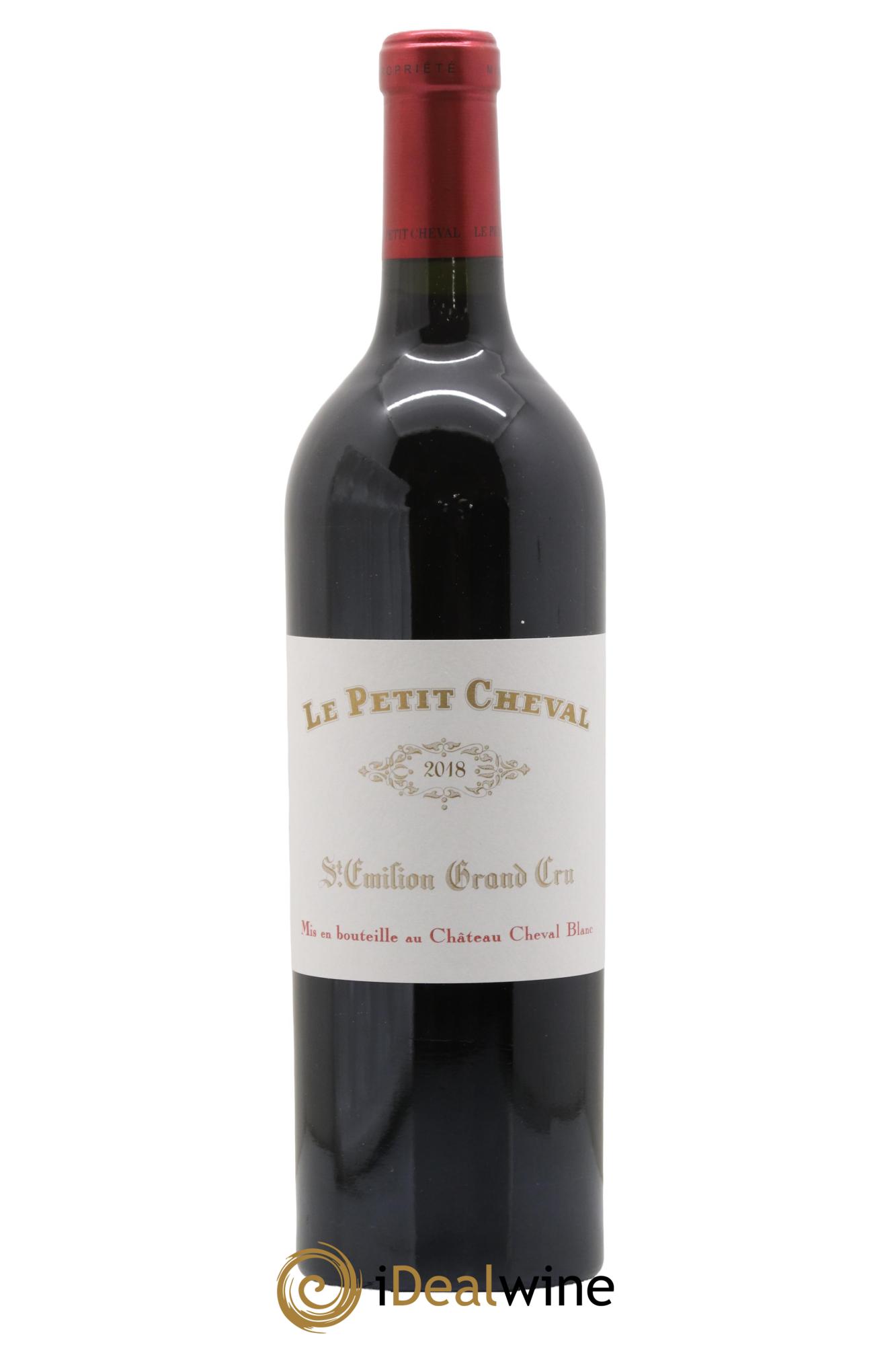 Le Petit Cheval Second Vin 2018 - Lotto di 1 bottiglia - 0