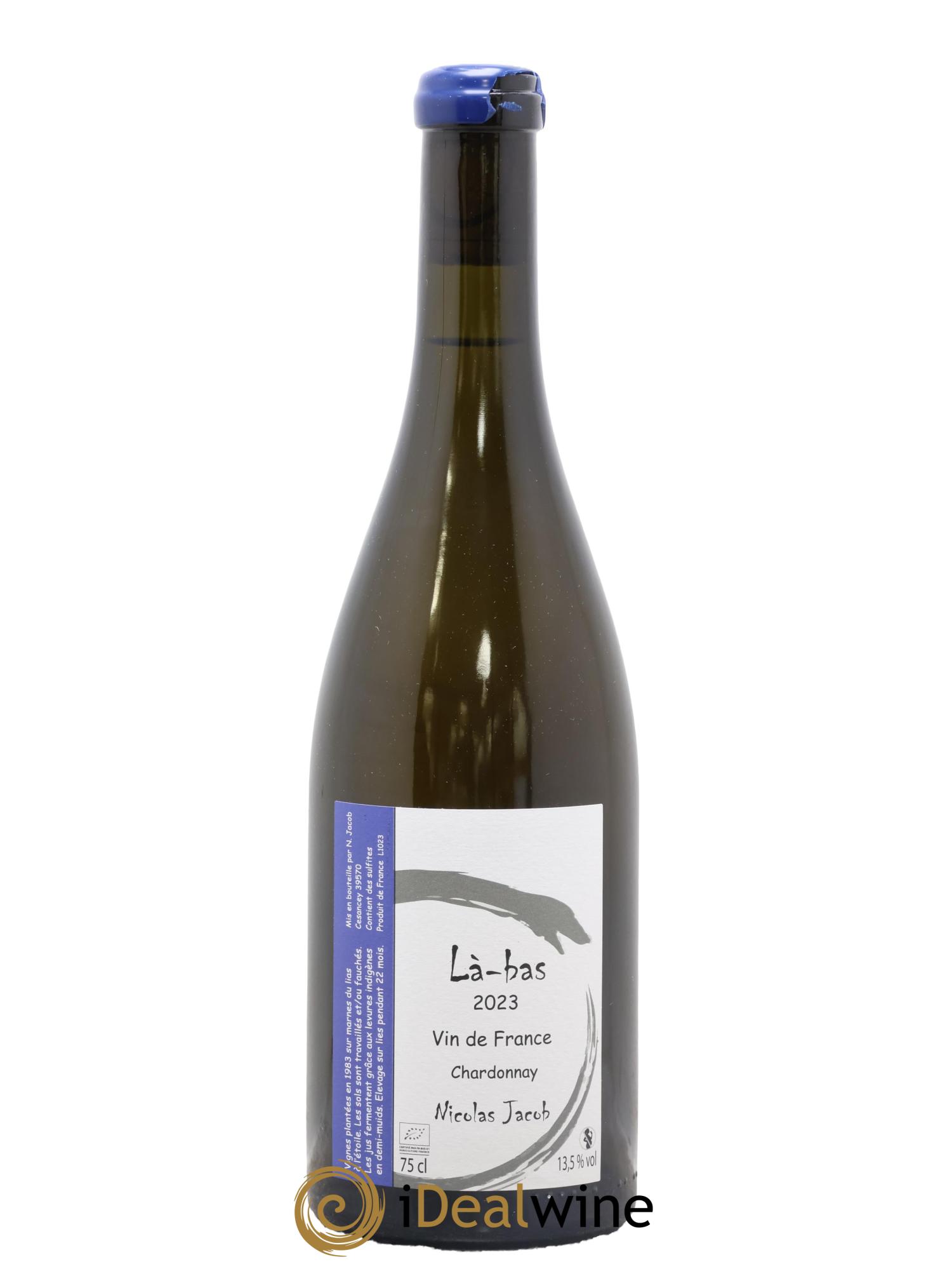 Vin de France Là-Bas Chardonnay Nicolas Jacob 2023 - Lote de 1 botella - 0