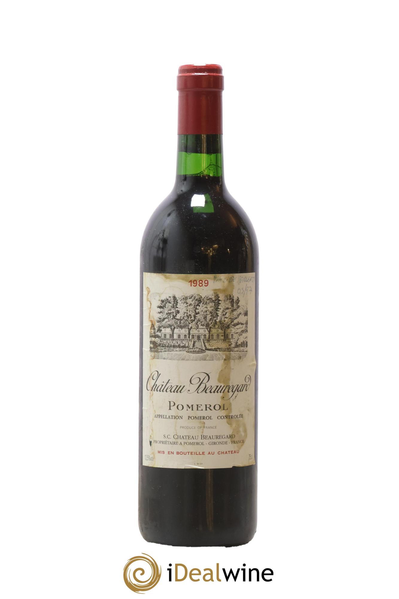 Château Beauregard 1989 - Posten von 1 Flasche - 0