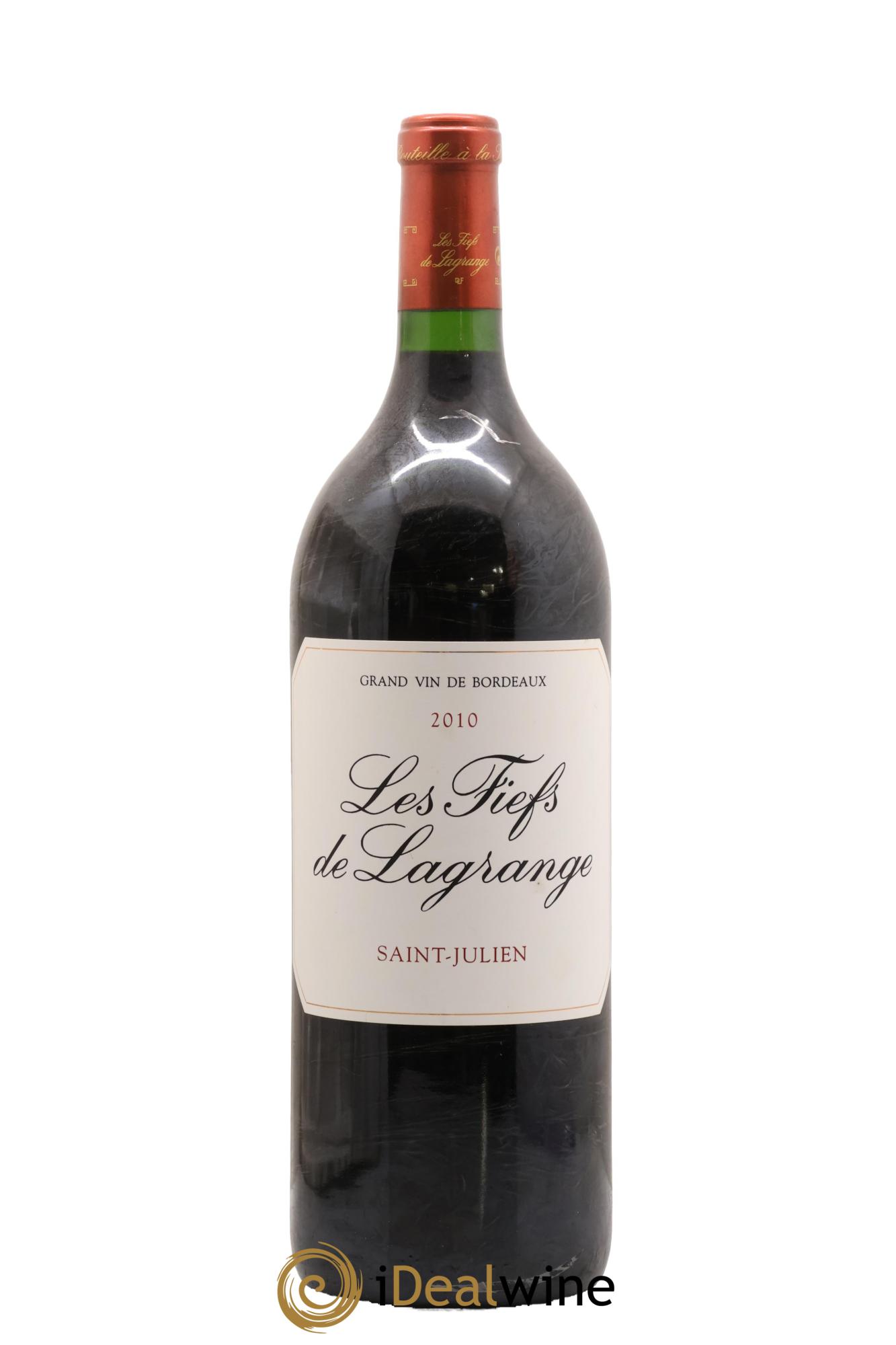 Les Fiefs de Lagrange Second Vin 2010 - Posten von 1 Magnum - 0