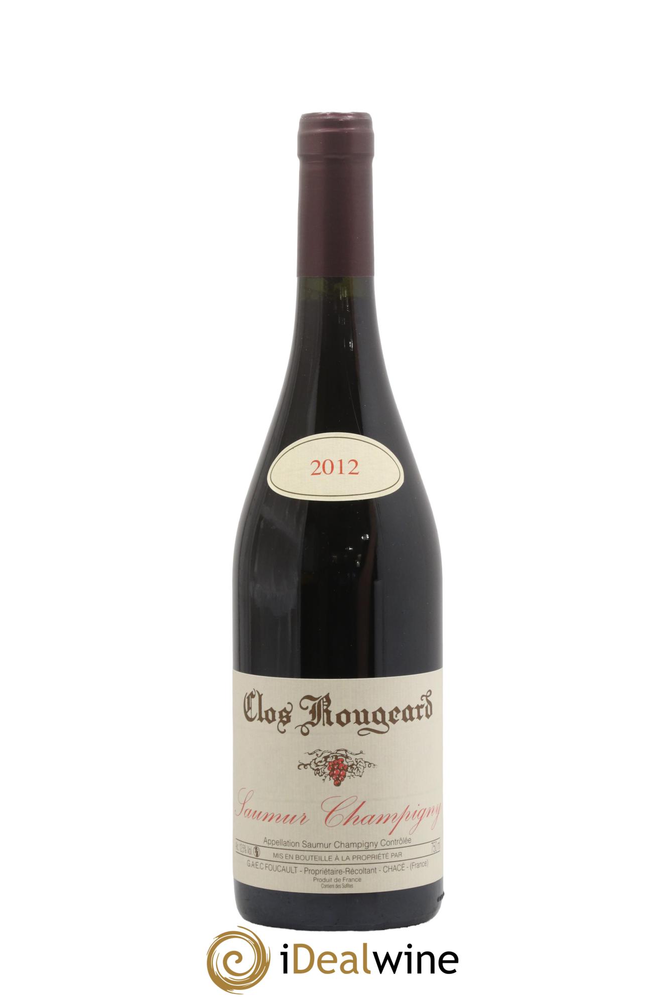 Saumur-Champigny Clos Rougeard 2012 - Lot of 1 bottle - 0