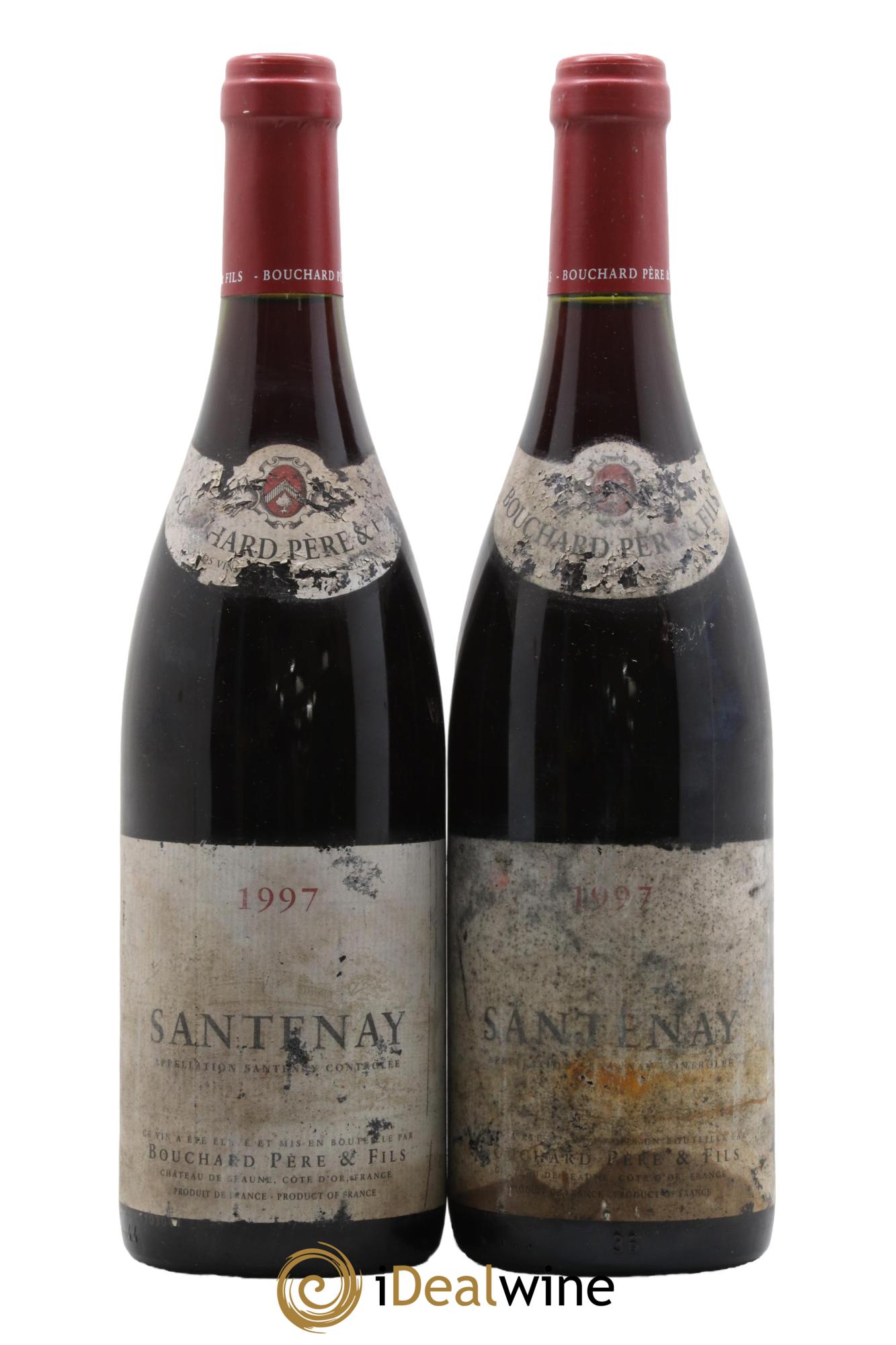 Santenay Bouchard Père & Fils 1997 - Lot de 2 bouteilles - 0