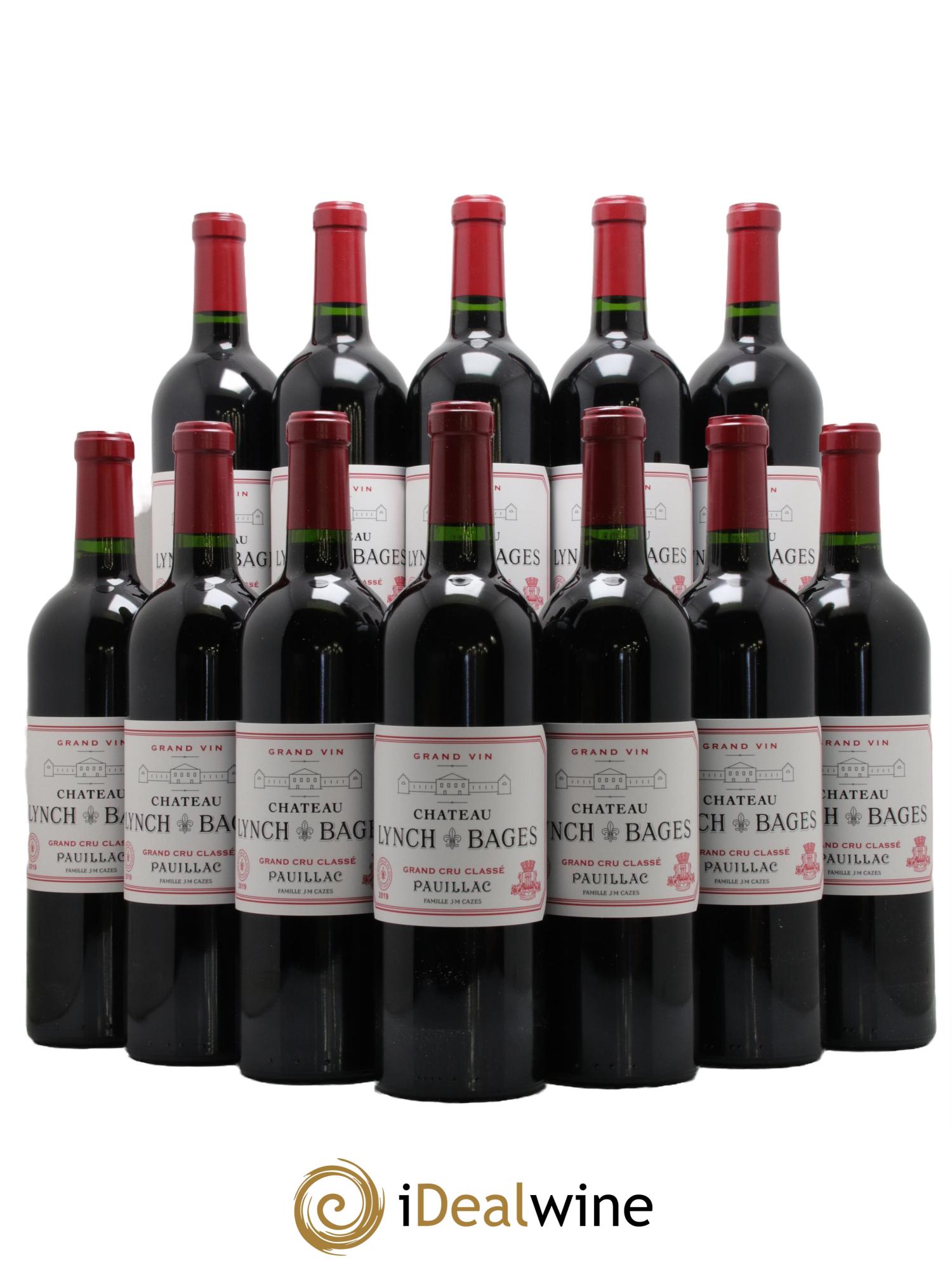 Château Lynch Bages 5ème Grand Cru Classé 2019 - Lot of 12 bottles - 0