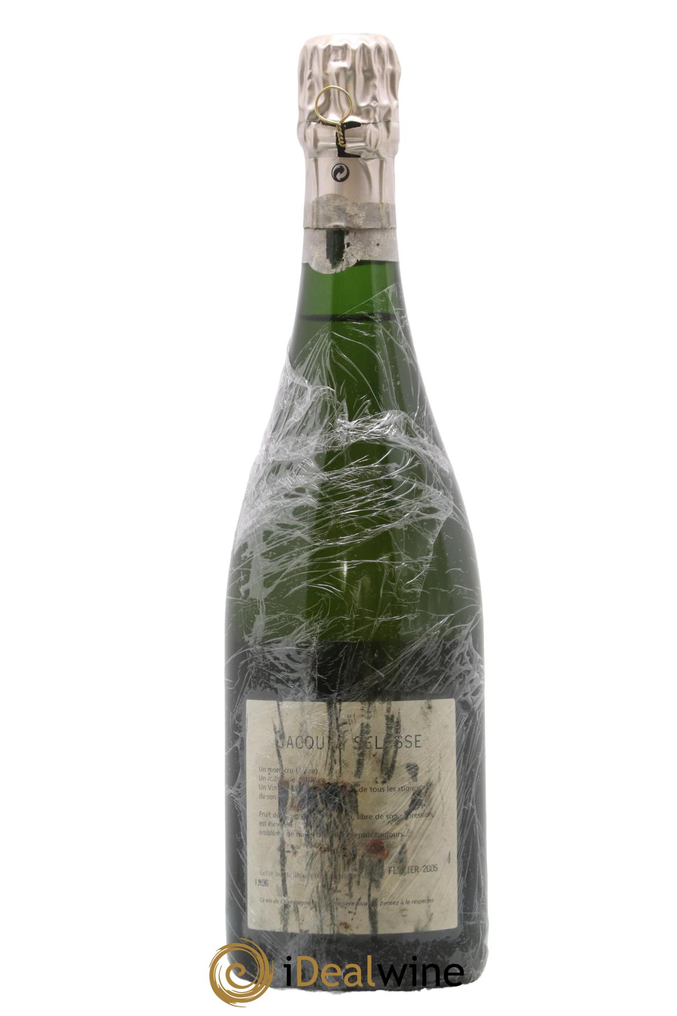 Blanc de Blancs Grand Cru Extra-Brut Jacques Selosse 1996 - Lot de 1 bouteille - 1