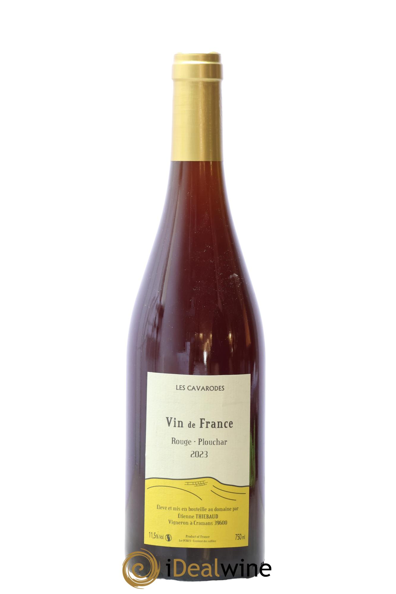 Vin de France Plouchar Etienne Thiebaud Domaine des Cavarodes 2023 - Lotto di 1 bottiglia - 0