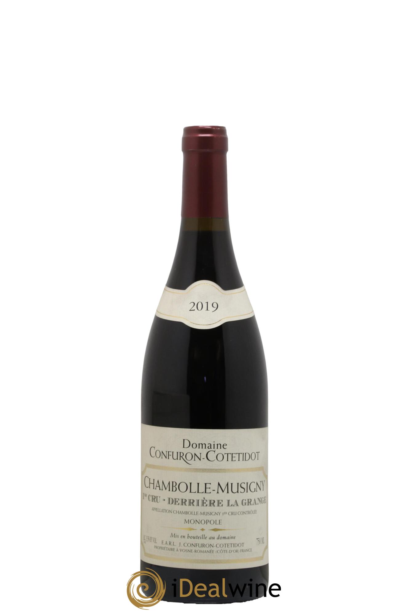 Chambolle-Musigny 1er Cru Derrière la Grange Confuron-Cotetidot 2019 - Lot de 1 bouteille - 0