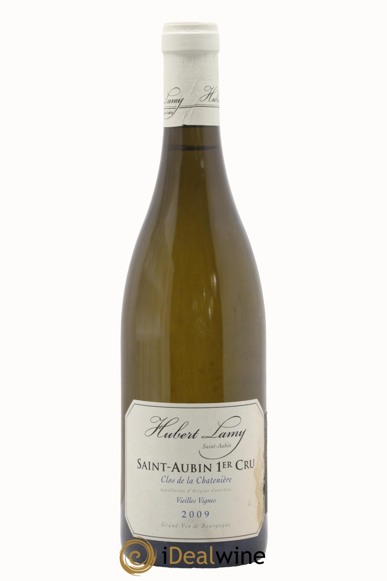 Saint-Aubin 1er Cru Clos de la Chatenière Vieilles Vignes Hubert Lamy 2009 - Lot de 1 bouteille - 0