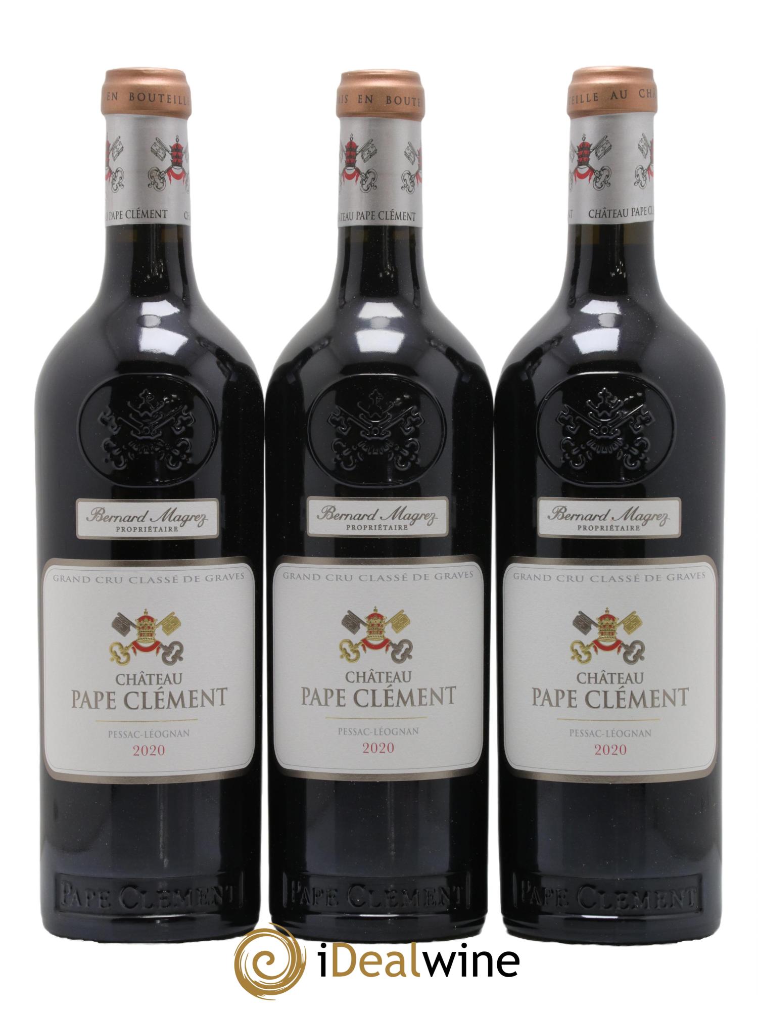 Château Pape Clément Cru Classé de Graves 2020 - Lot de 6 bouteilles - 1