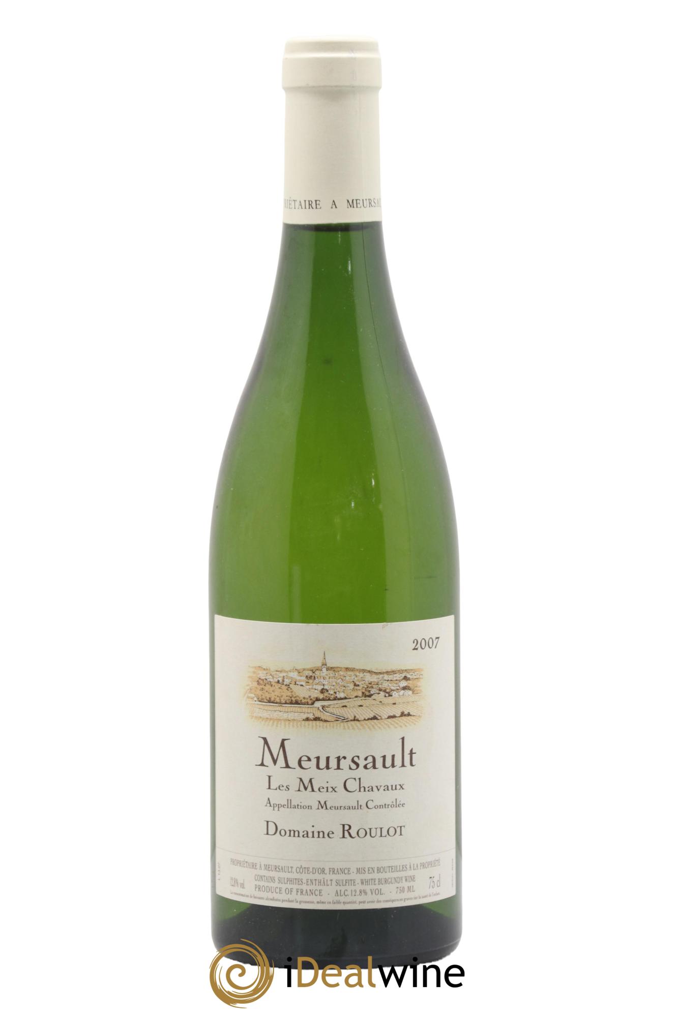 Meursault Meix Chavaux Roulot (Domaine) 2007 - Lot de 1 bouteille - 0
