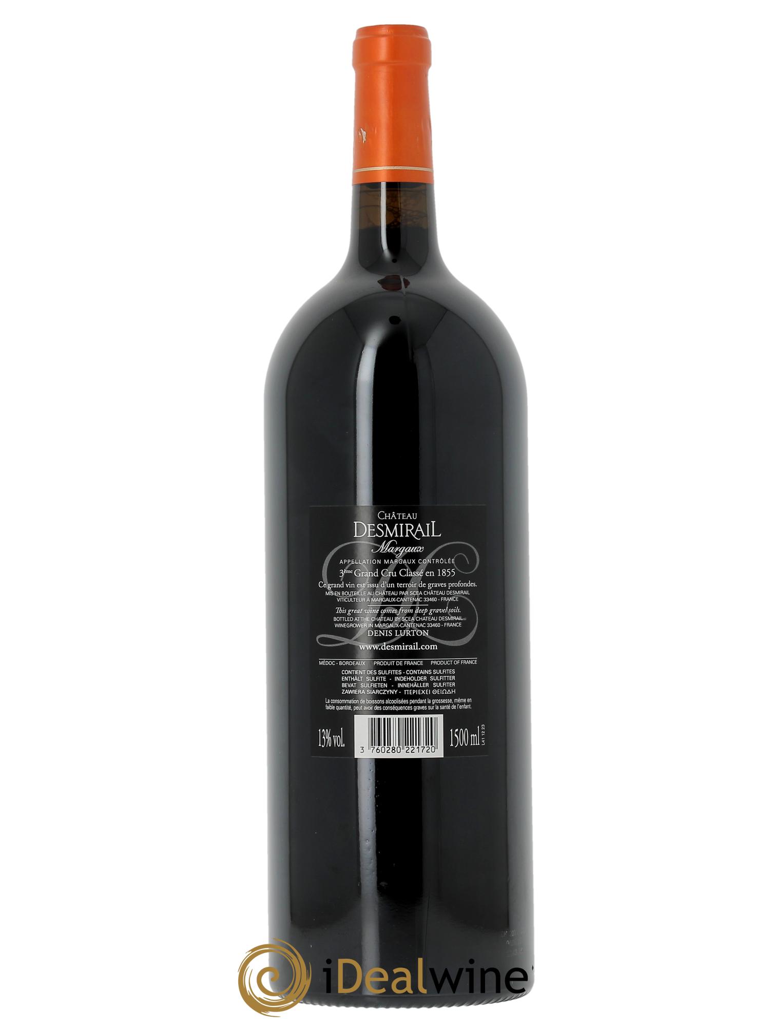 Château Desmirail 3ème Grand Cru Classé (CBO à partir de 6 mgs) 2023 - Lot de 1 magnum - 1