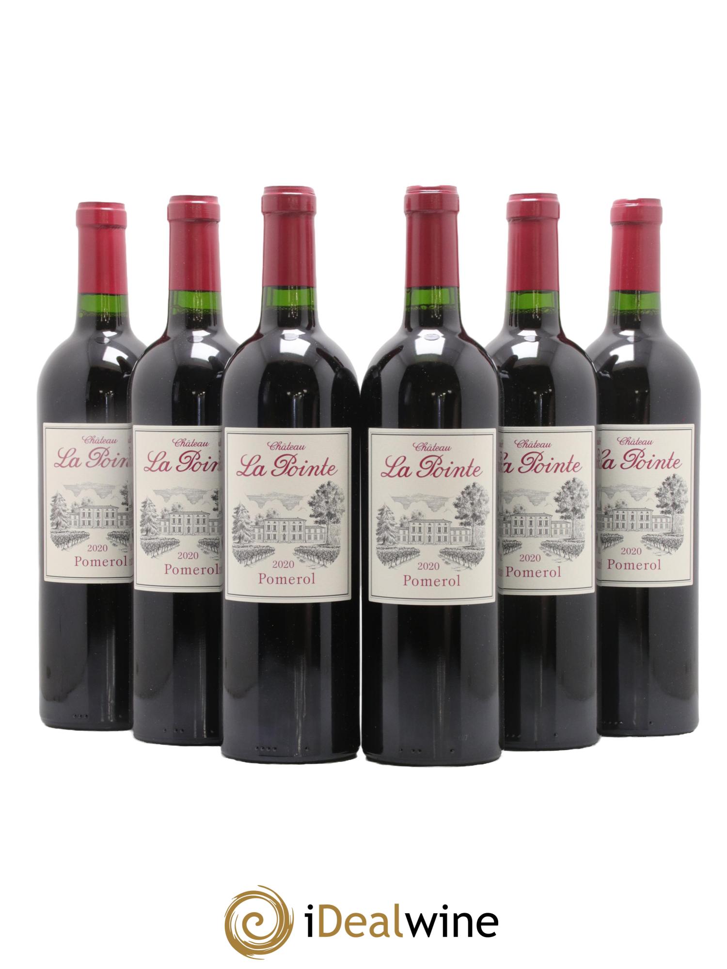 Château la Pointe 2020 - Lotto di 6 bottiglie - 0