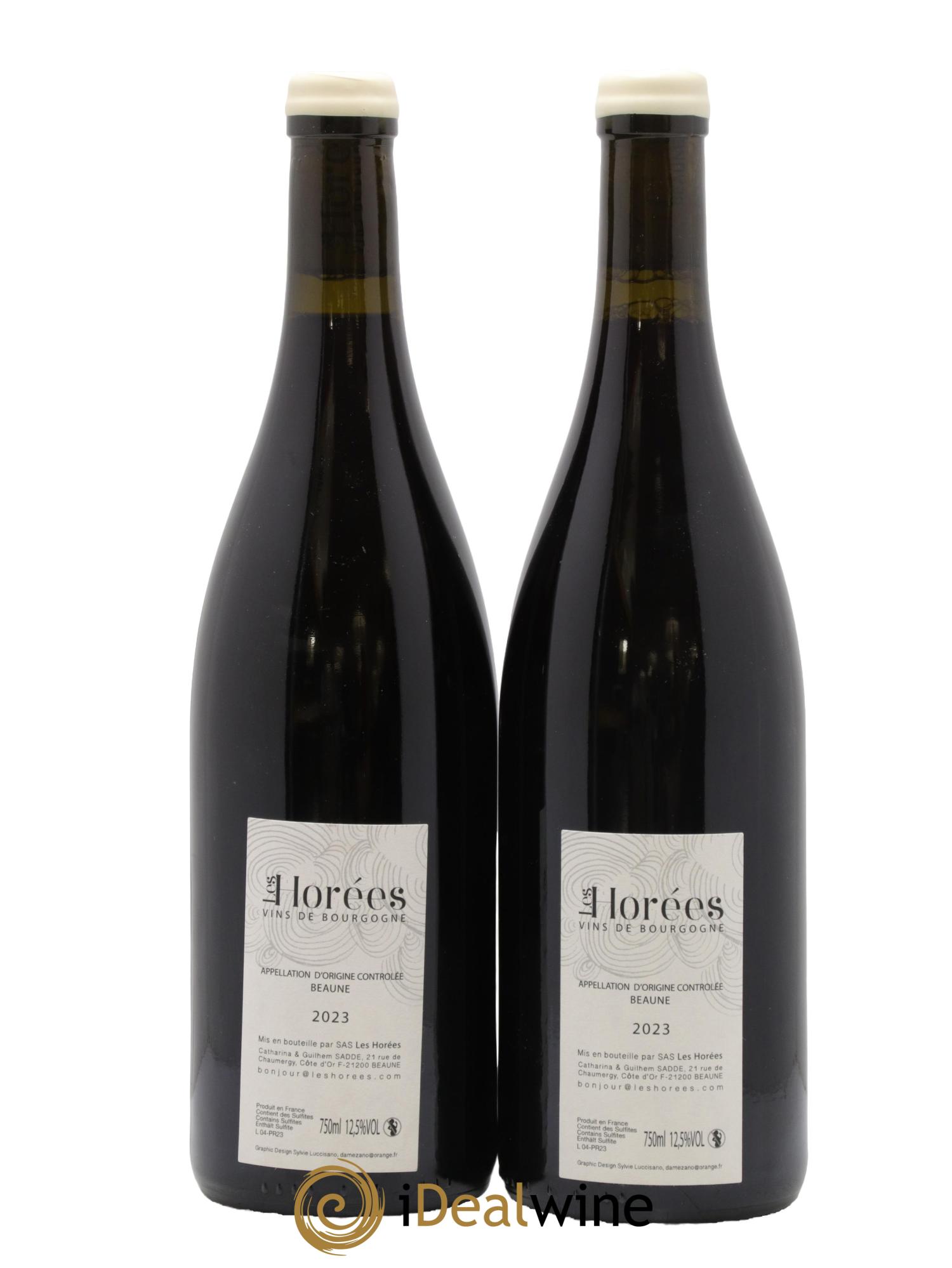 Beaune Les Prévolles Les Horées 2023 - Lot de 2 bouteilles - 1